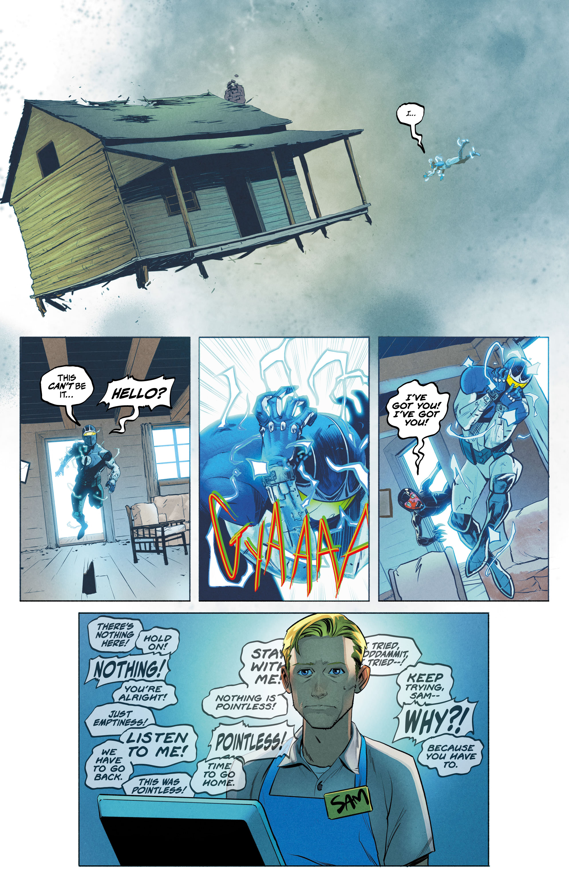 Read online The Blue Flame comic -  Issue #8 - 22
