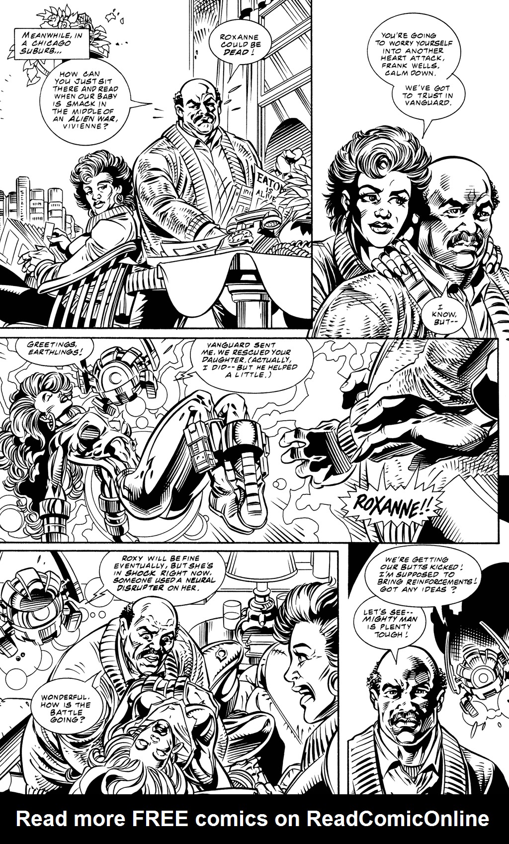 Read online Vanguard: Strange Visitors comic -  Issue #4 - 11
