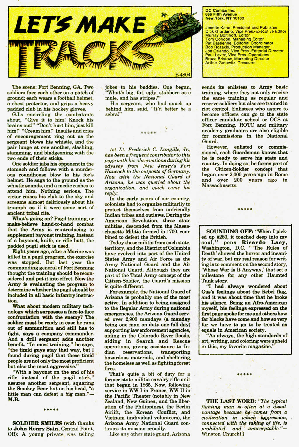 Read online G.I. Combat (1952) comic -  Issue #266 - 22