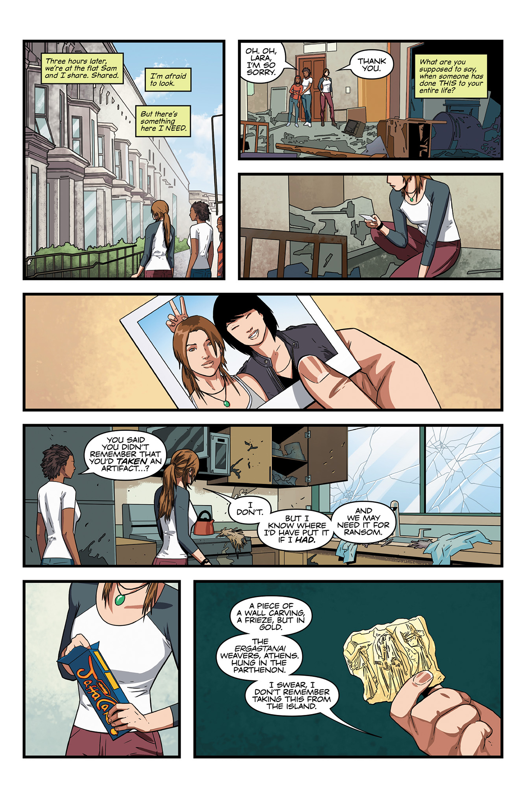 Read online Tomb Raider (2014) comic -  Issue #4 - 8