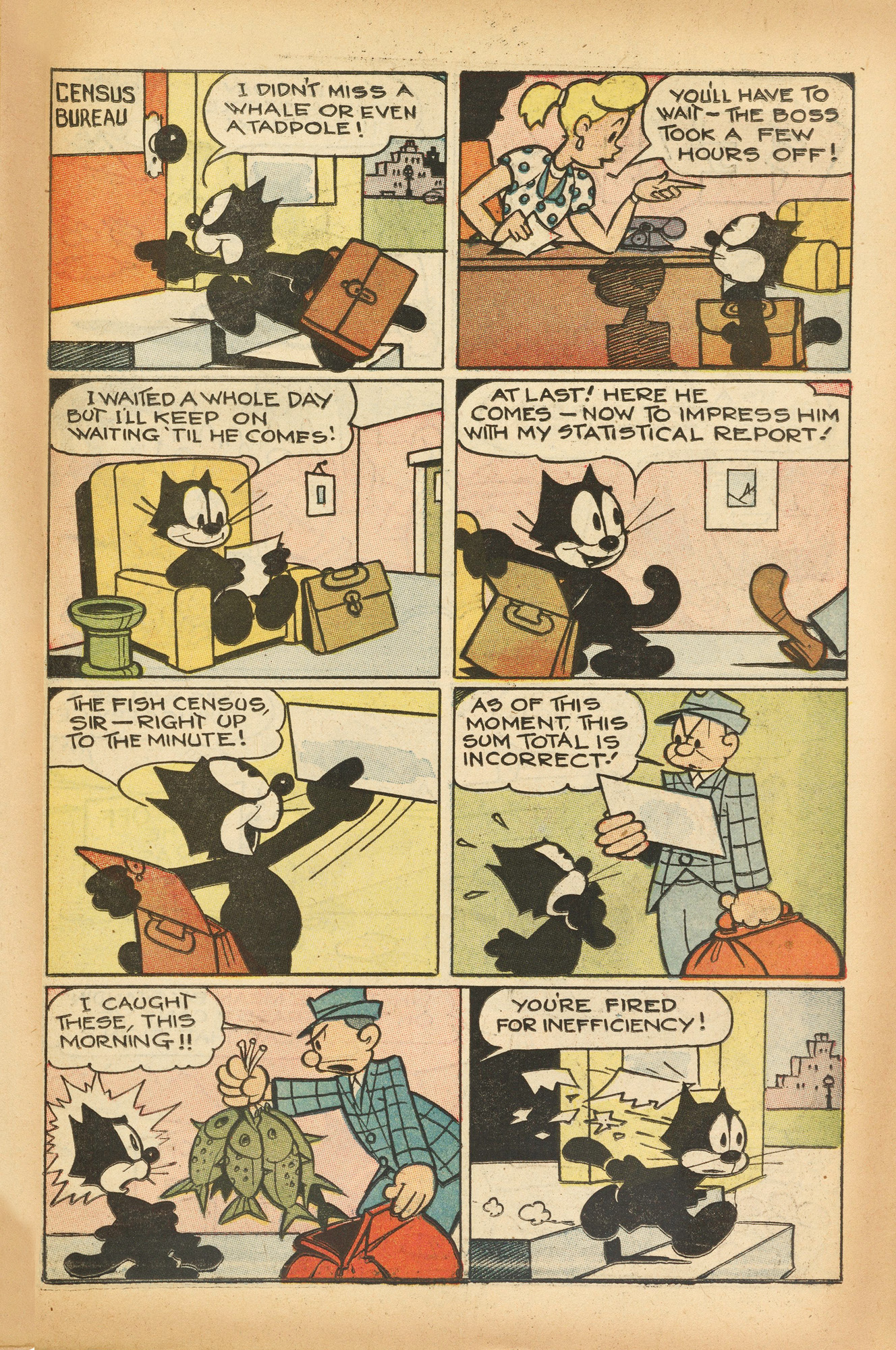 Read online Felix the Cat (1951) comic -  Issue #53 - 11
