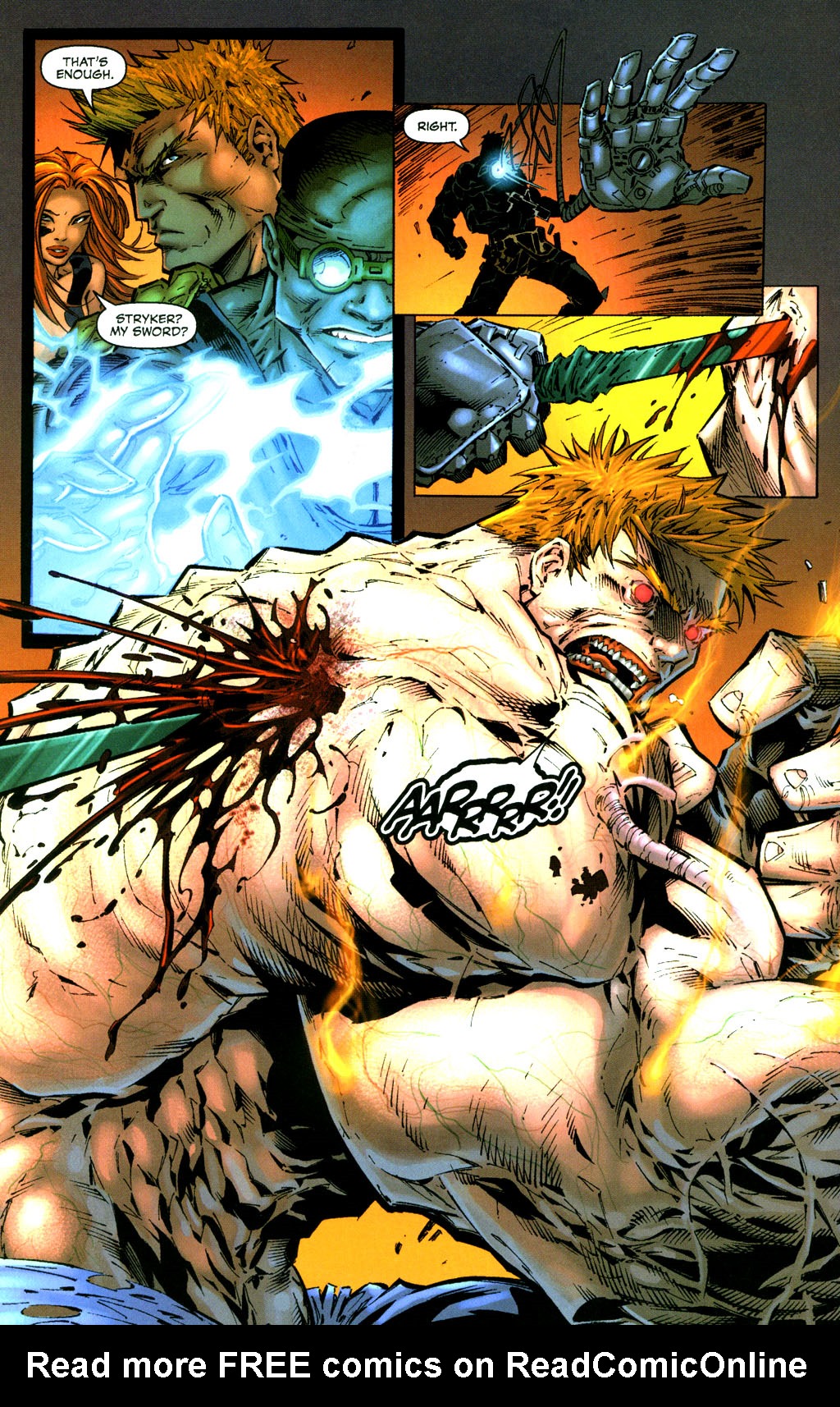 Read online Strykeforce comic -  Issue #5 - 14