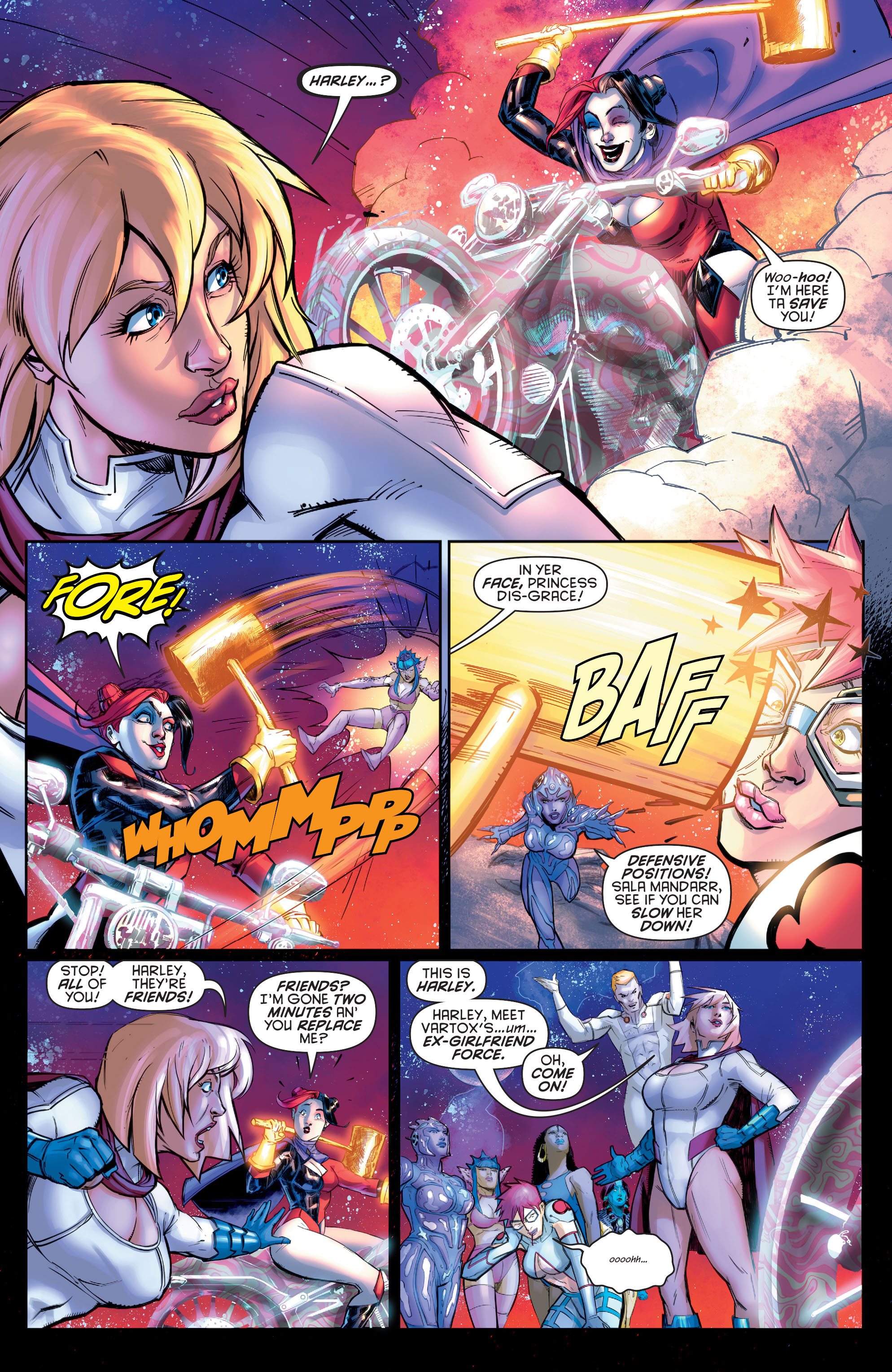 Read online Harley Quinn and Power Girl comic -  Issue #2 - 20