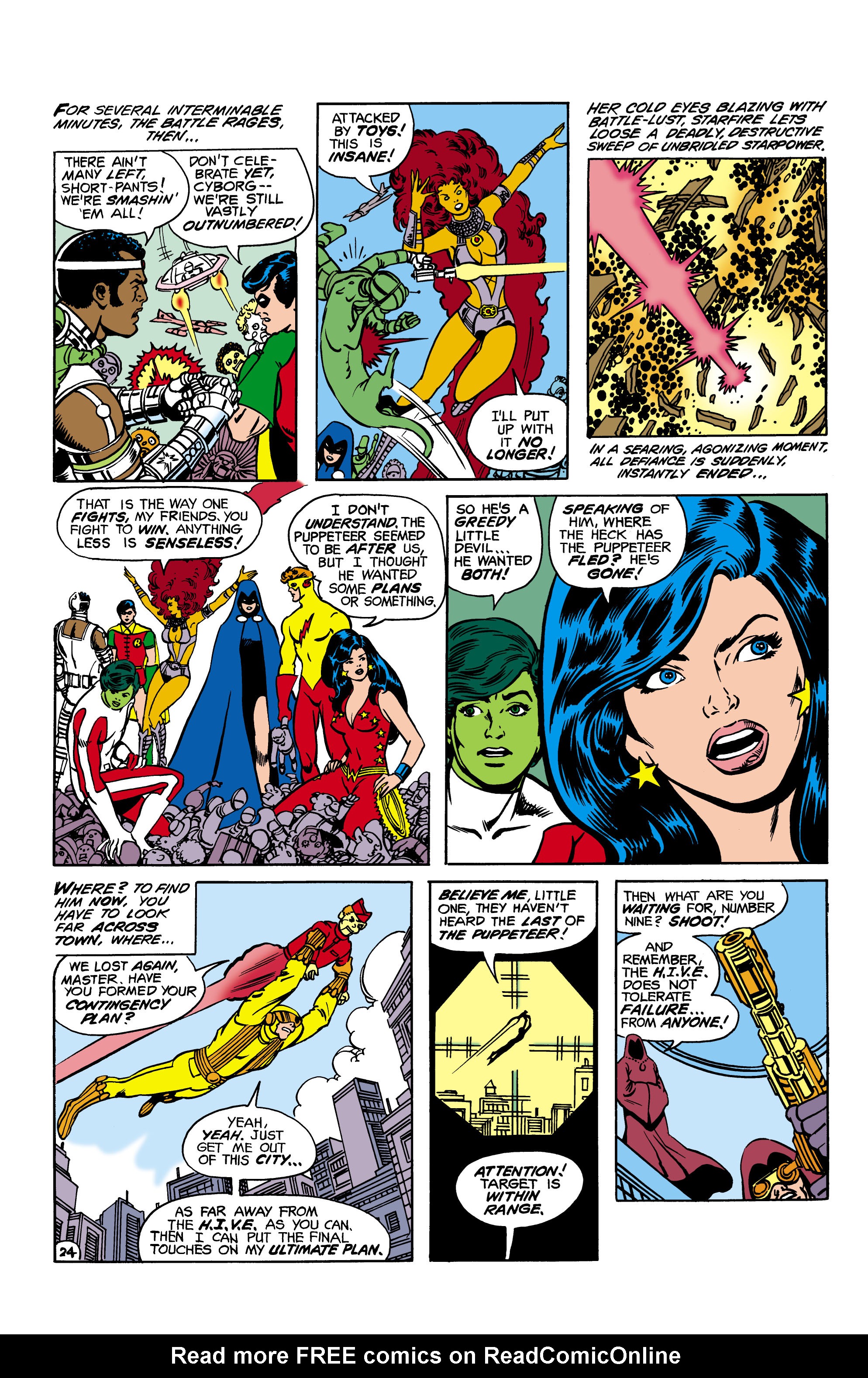 Read online The New Teen Titans (1980) comic -  Issue #9 - 25