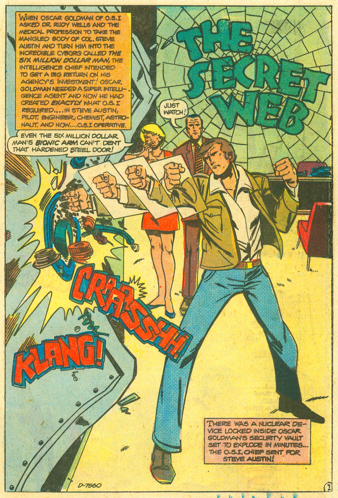 Read online The Six Million Dollar Man [comic] comic -  Issue #1 - 11
