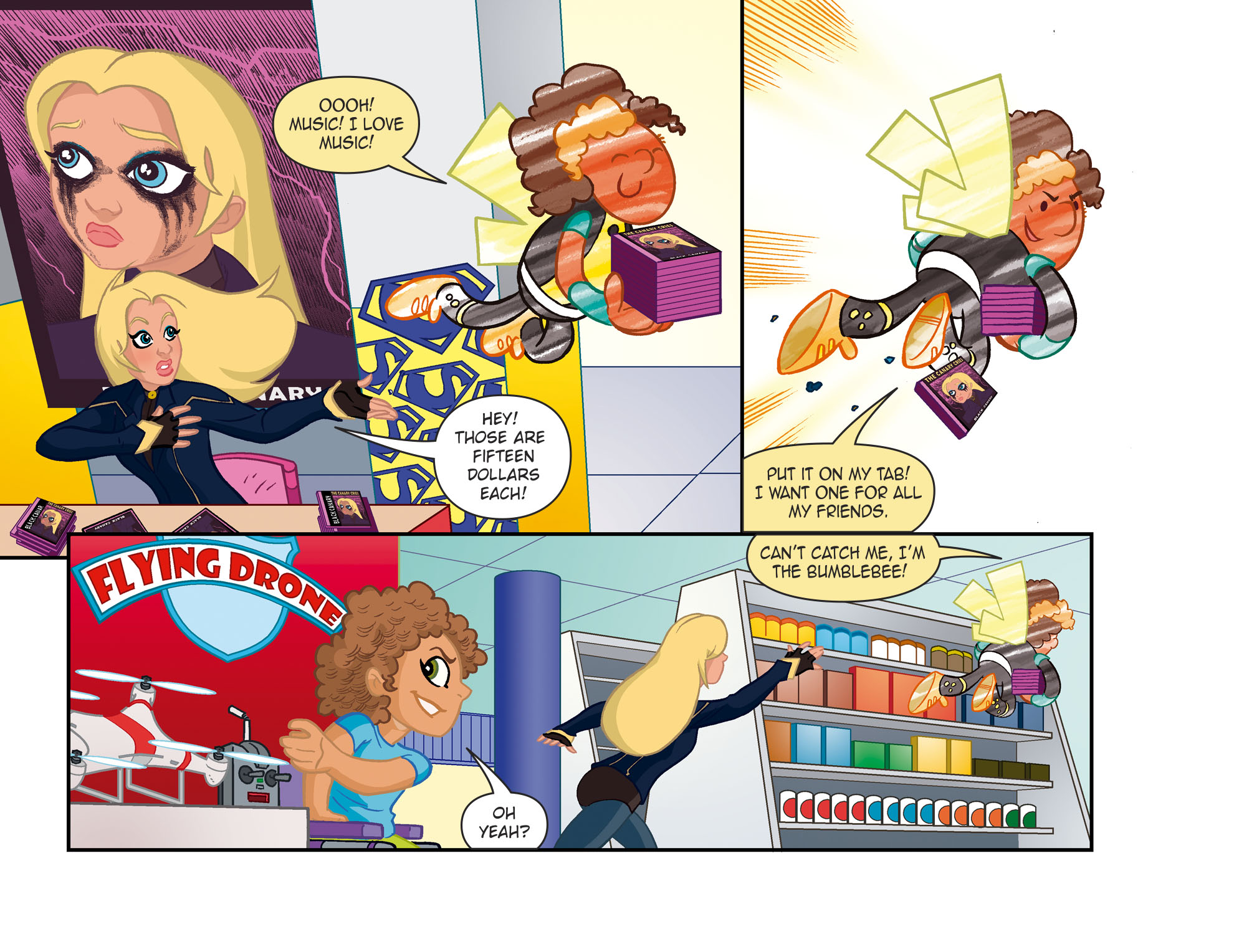 Read online DC Super Hero Girls: Out of the Bottle comic -  Issue #8 - 8