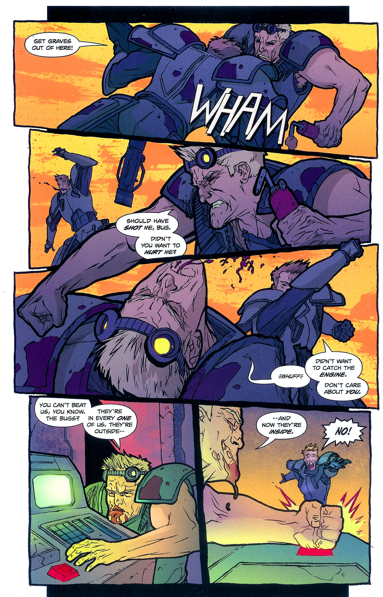 Read online Starship Troopers (2007) comic -  Issue #4 - 5