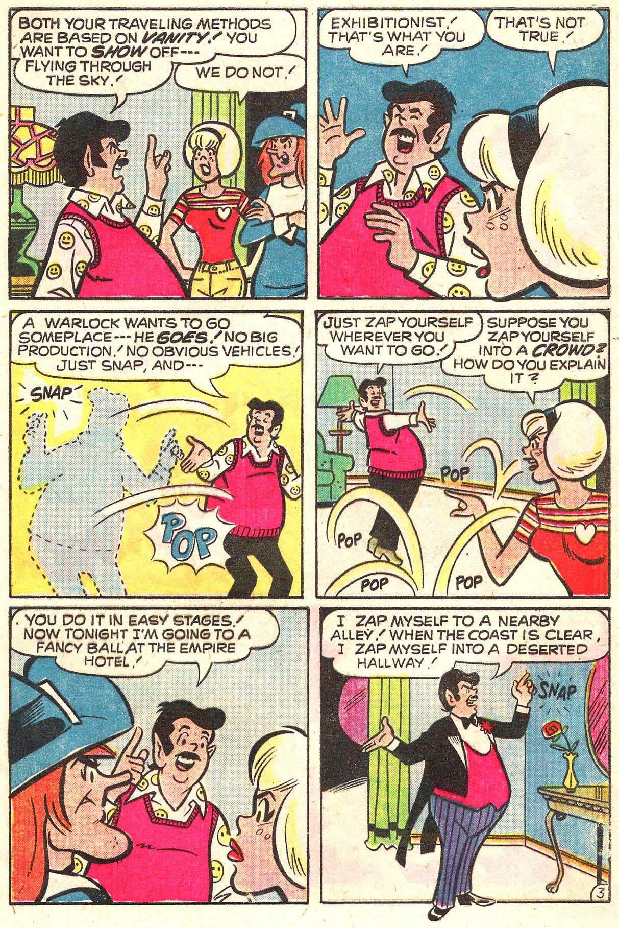 Read online Sabrina The Teenage Witch (1971) comic -  Issue #30 - 5