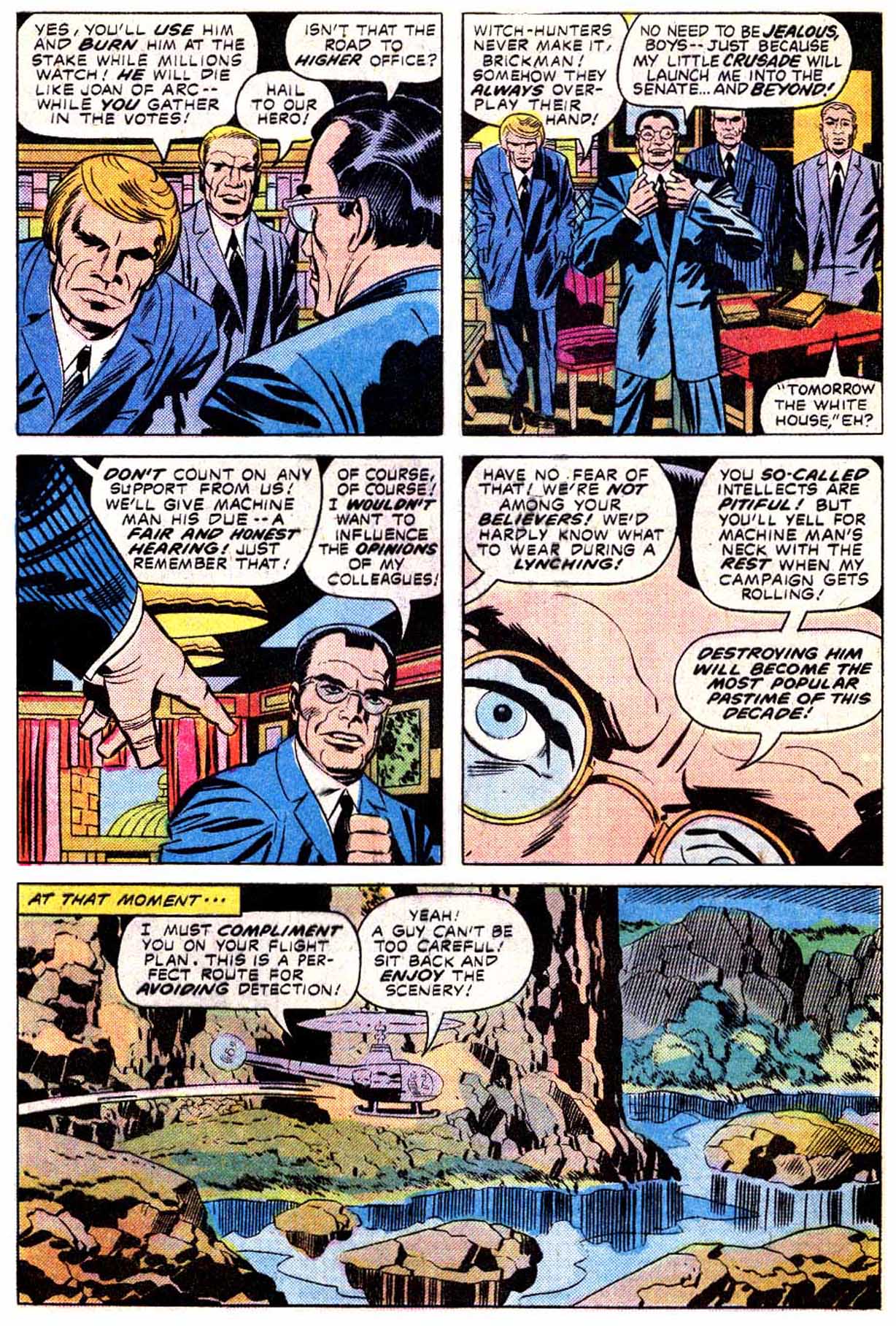 Read online Machine Man (1978) comic -  Issue #7 - 16