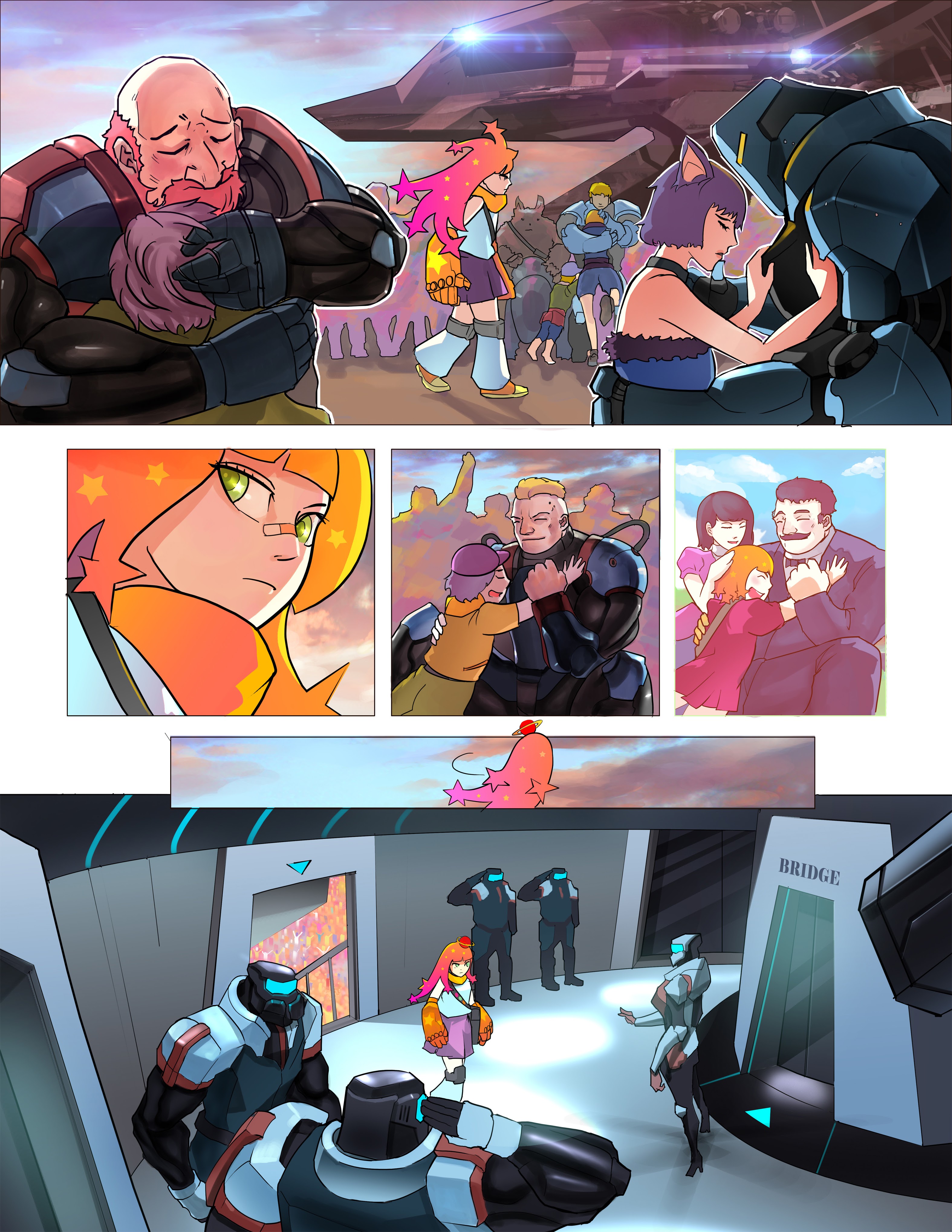 Read online Starpunch Girl comic -  Issue #5 - 24