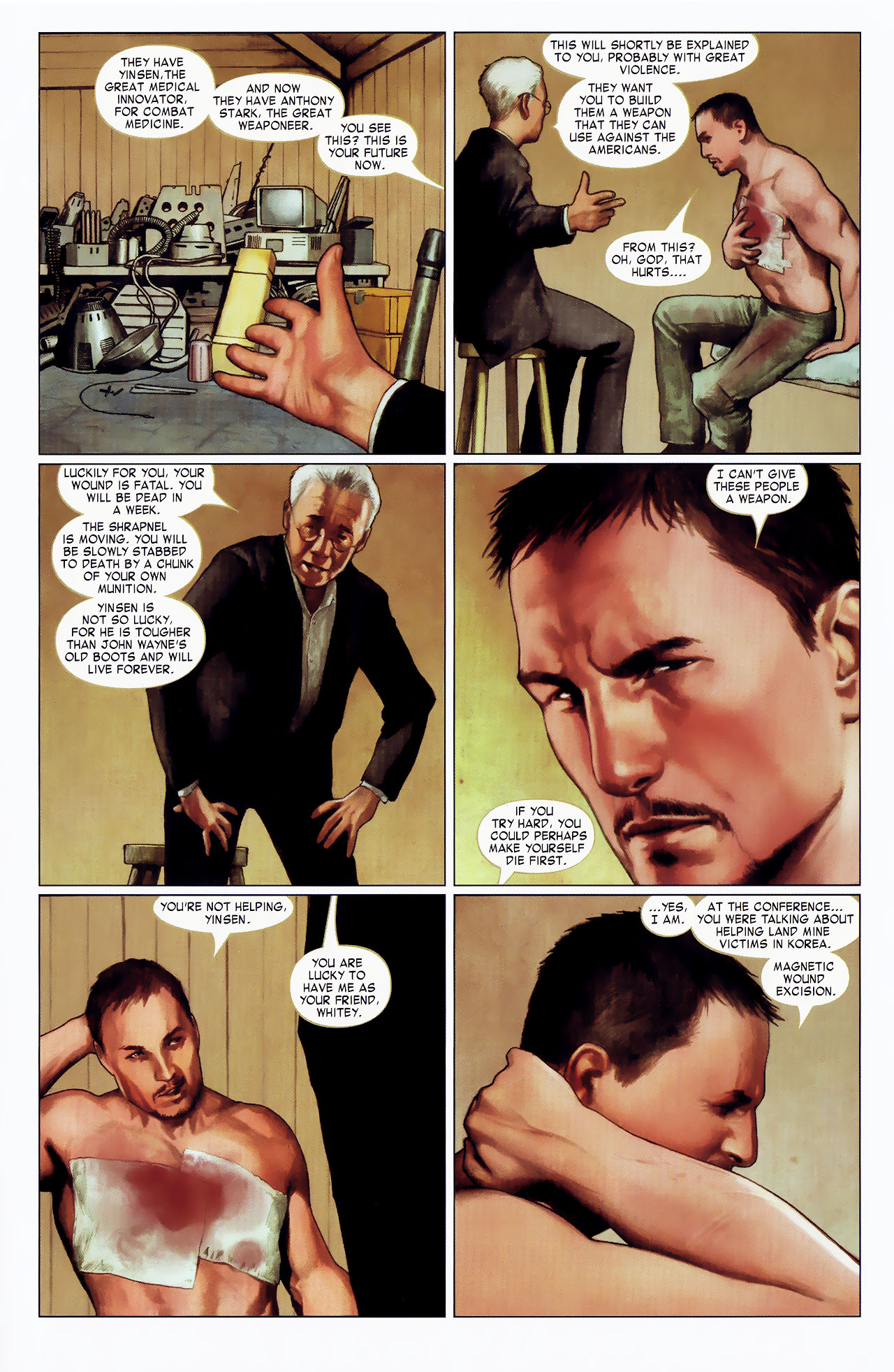 Read online Iron Man: Extremis Director's Cut comic -  Issue #5 - 5