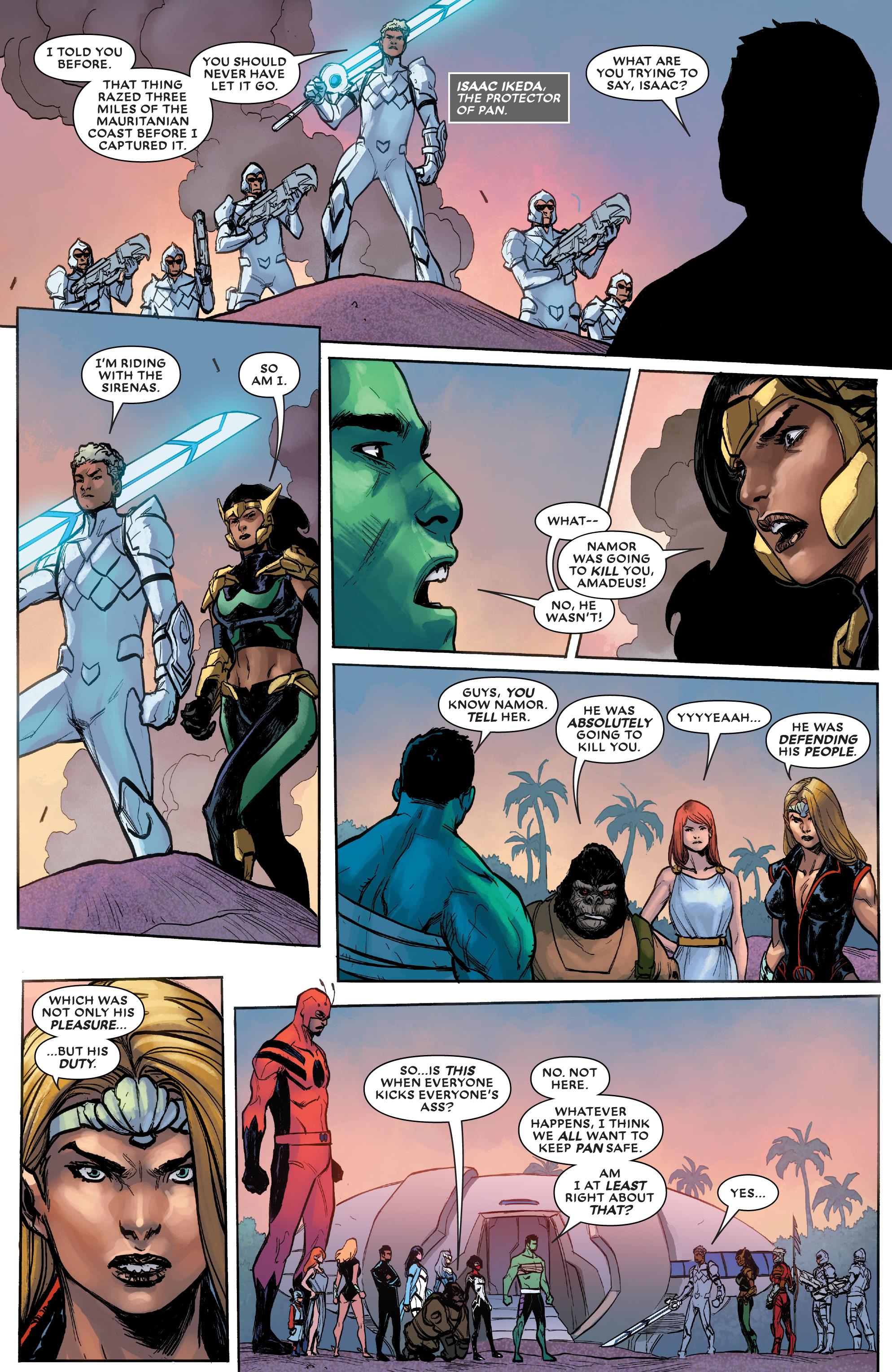 Read online Atlantis Attacks comic -  Issue #3 - 18