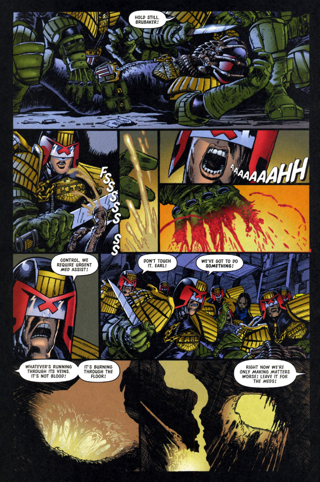 Read online Judge Dredd Vs. Aliens:  Incubus comic -  Issue #1 - 21