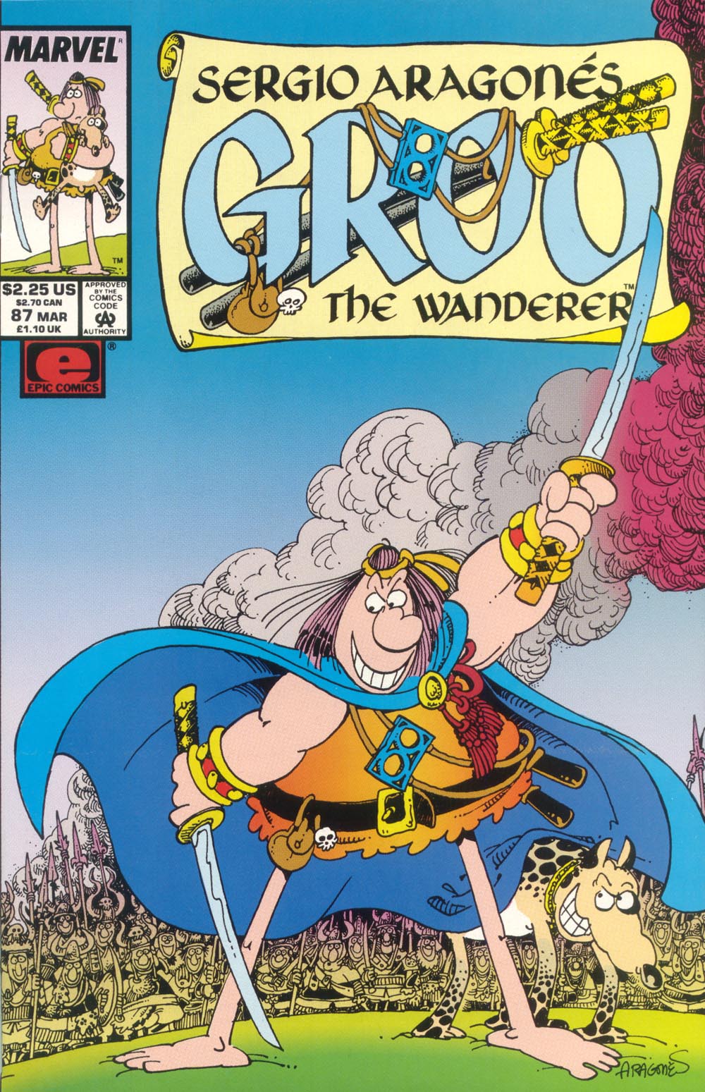 Read online Sergio Aragonés Groo the Wanderer comic -  Issue #87 - 1