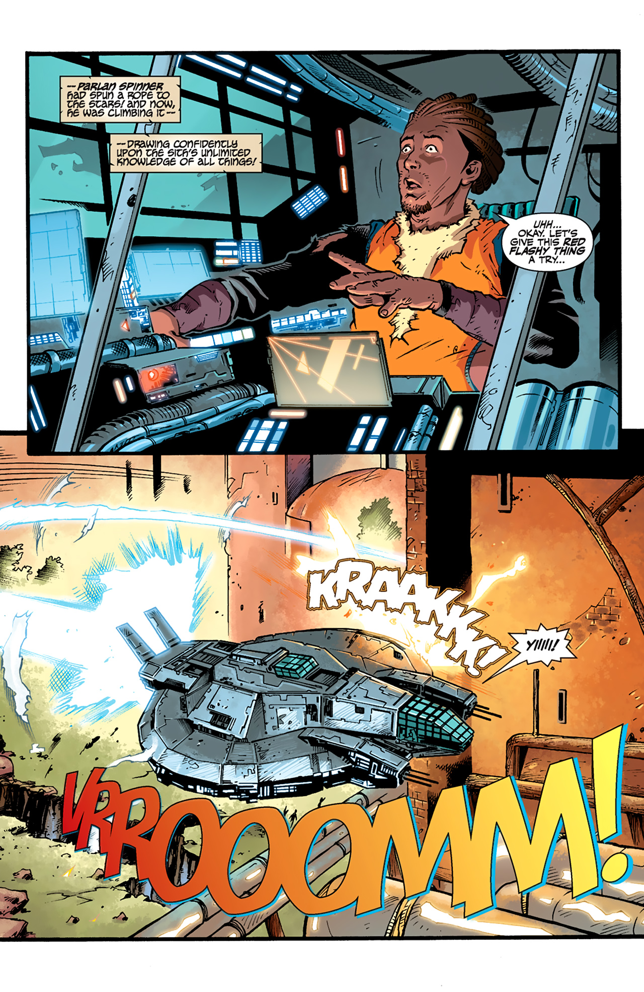 Read online Star Wars: Lost Tribe of the Sith - Spiral comic -  Issue #5 - 4