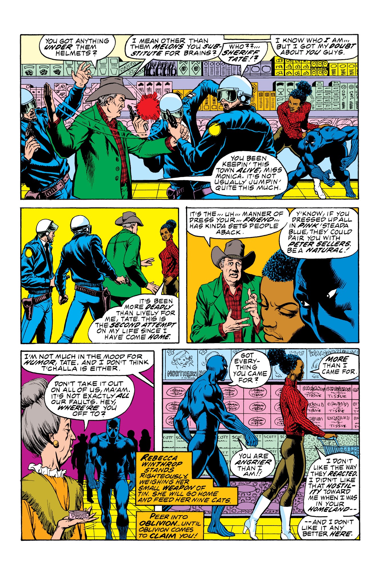Read online Marvel Masterworks: The Black Panther comic -  Issue # TPB 1 - 253