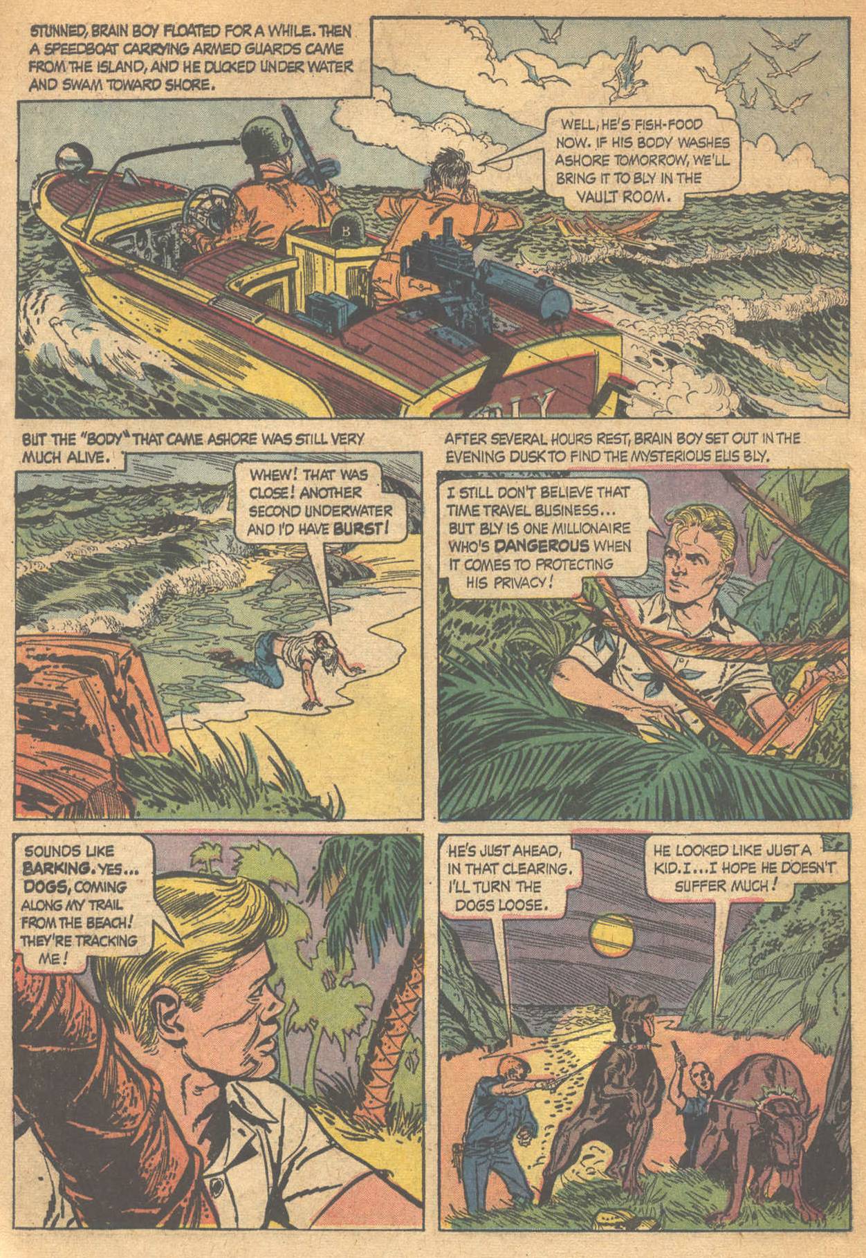 Read online Brain Boy (1962) comic -  Issue #4 - 10