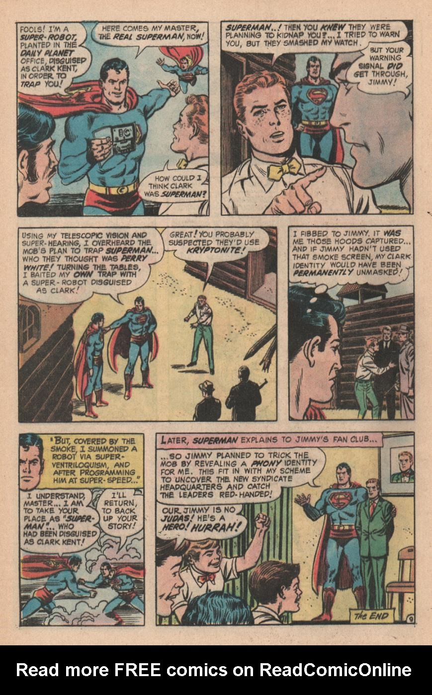 Read online Superman's Pal Jimmy Olsen comic -  Issue #132 - 10