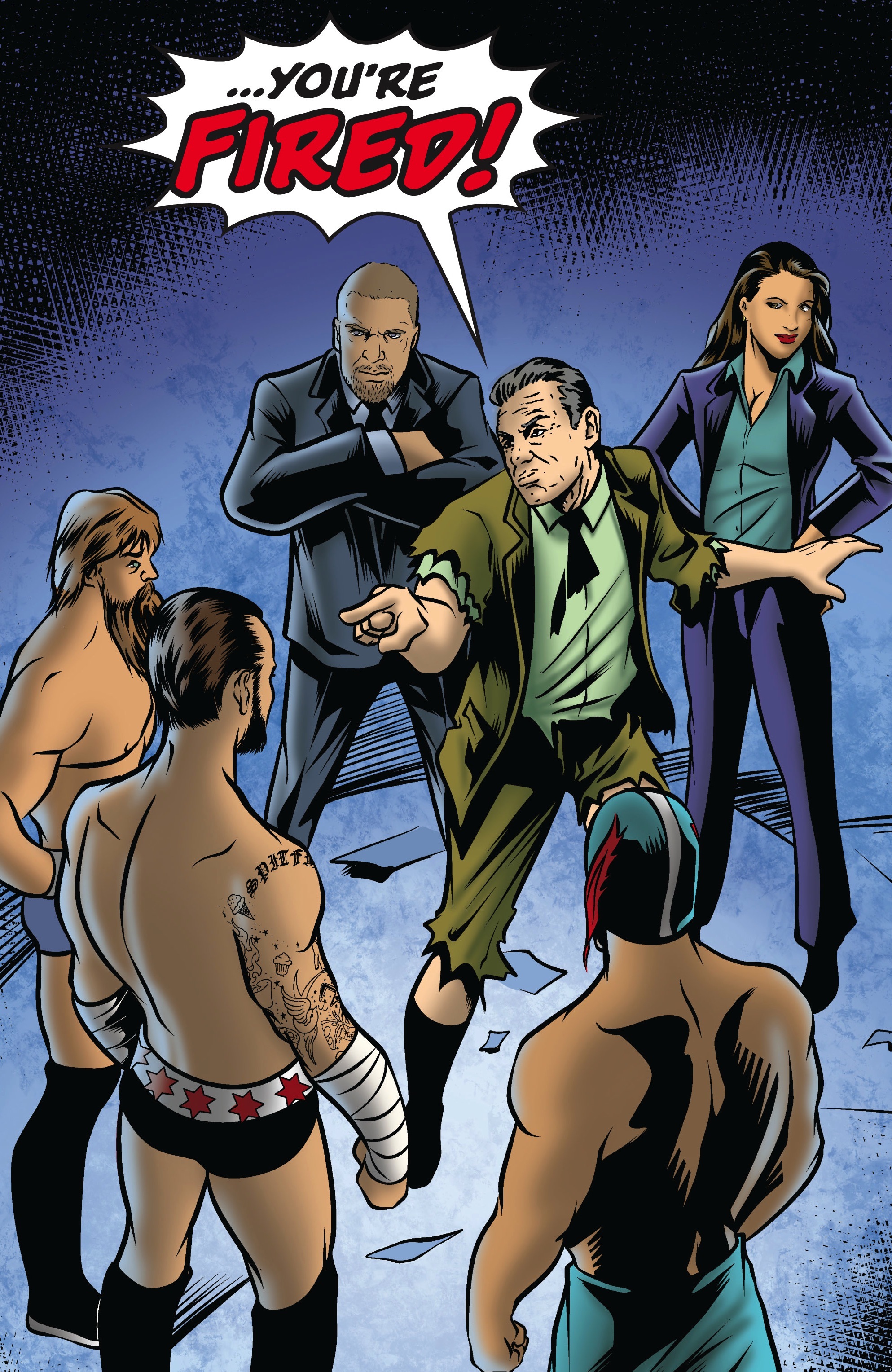 Read online WWE Superstars comic -  Issue #5 - 5