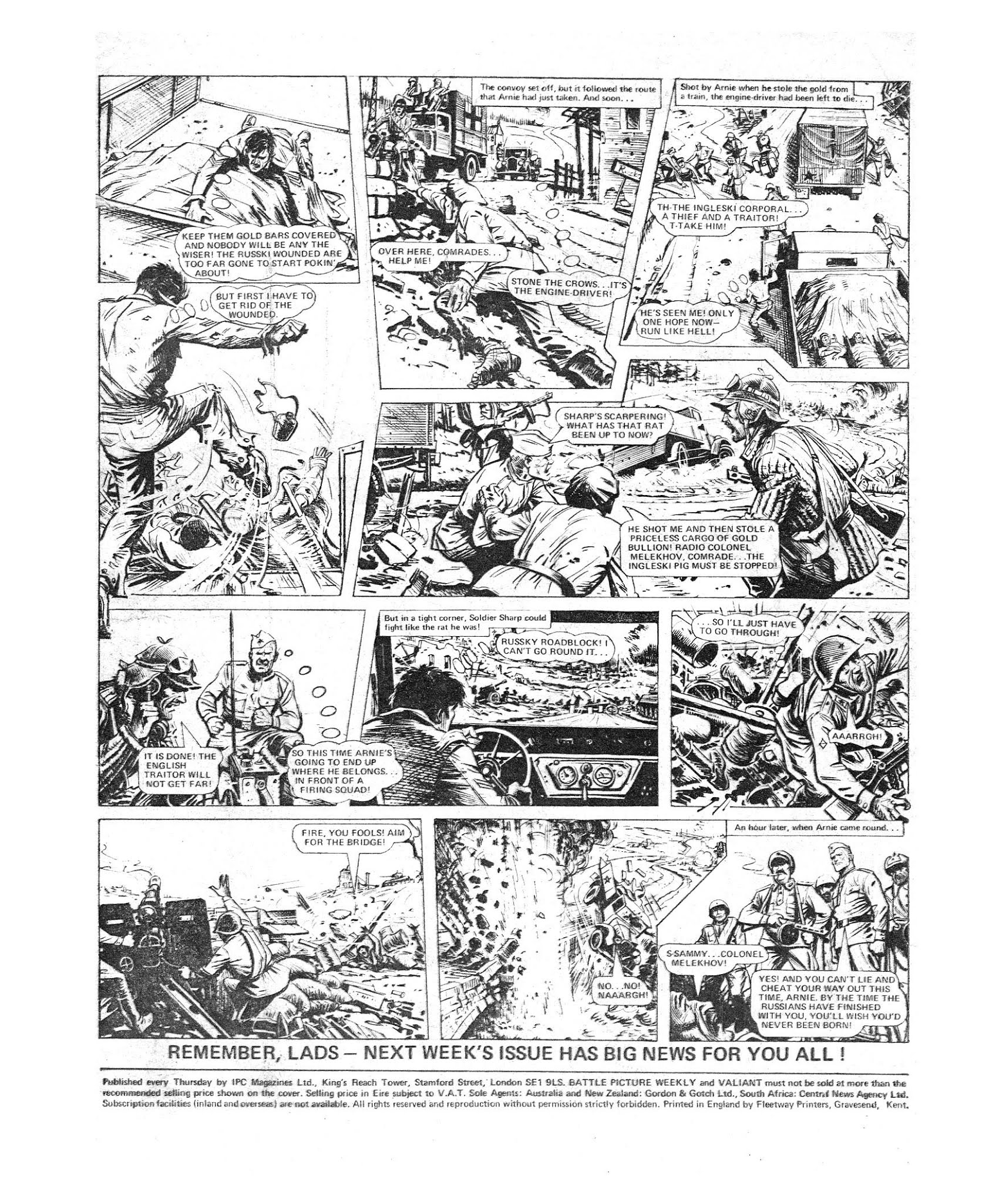 Read online Battle Picture Weekly comic -  Issue #98 - 31