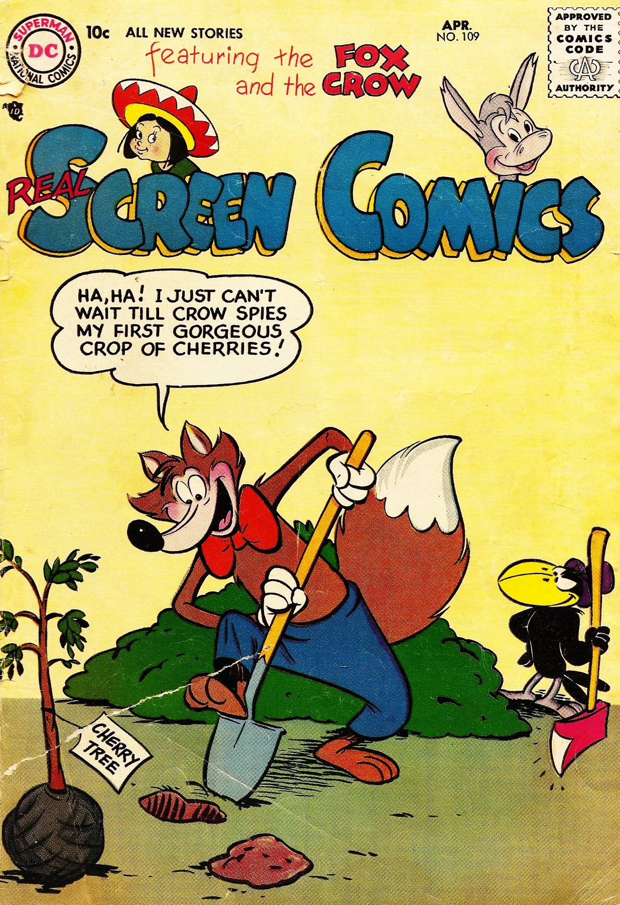 Read online Real Screen Comics comic -  Issue #109 - 1