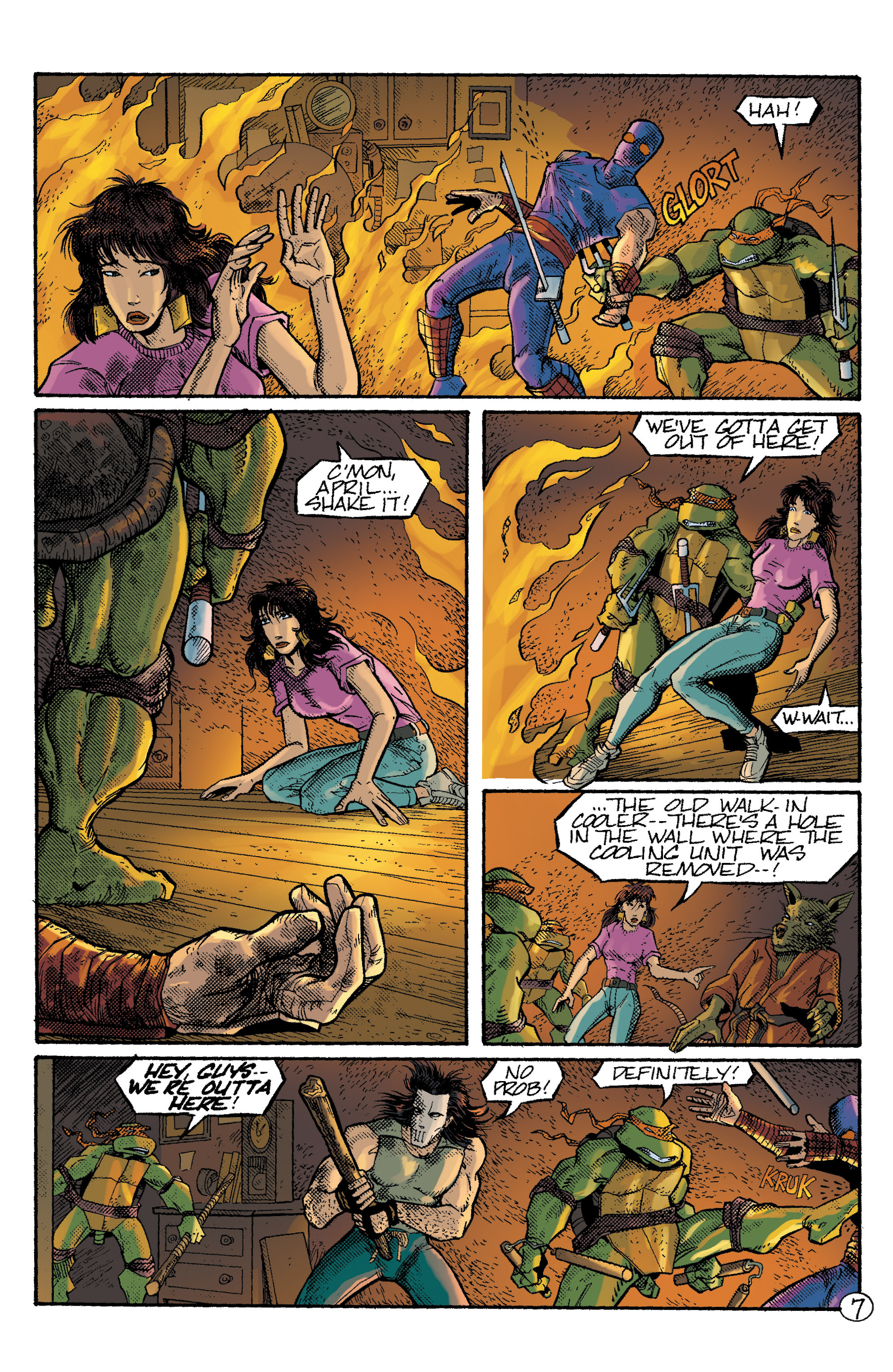 Read online Teenage Mutant Ninja Turtles Color Classics (2015) comic -  Issue #5 - 9