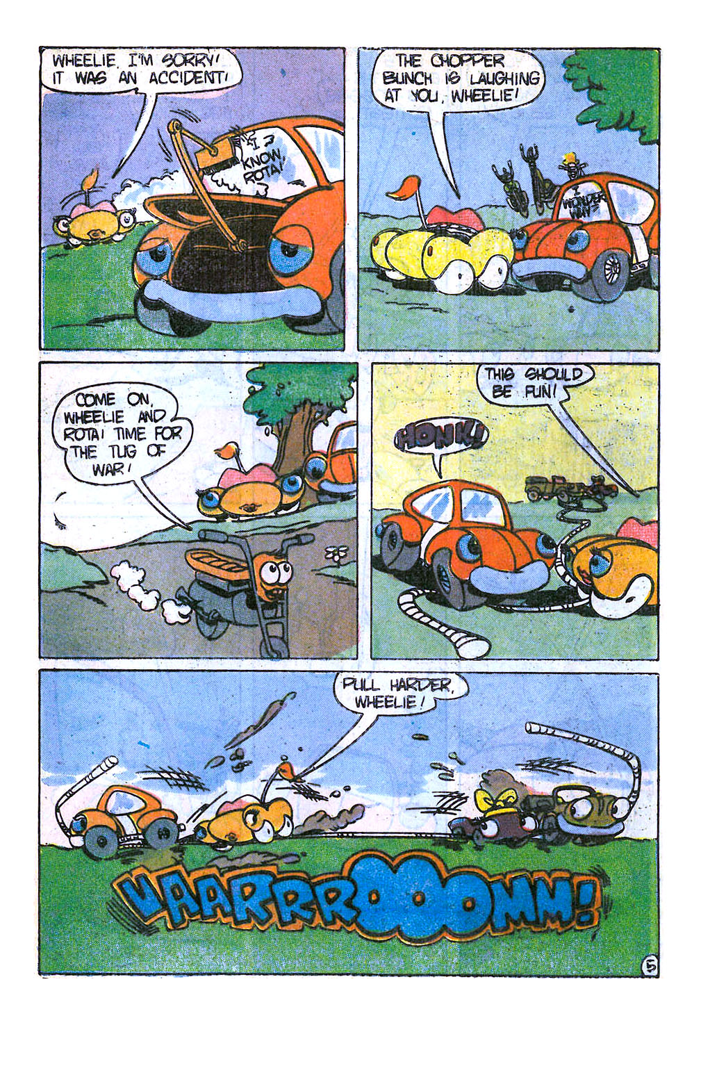Read online Wheelie and the Chopper Bunch comic -  Issue #4 - 28