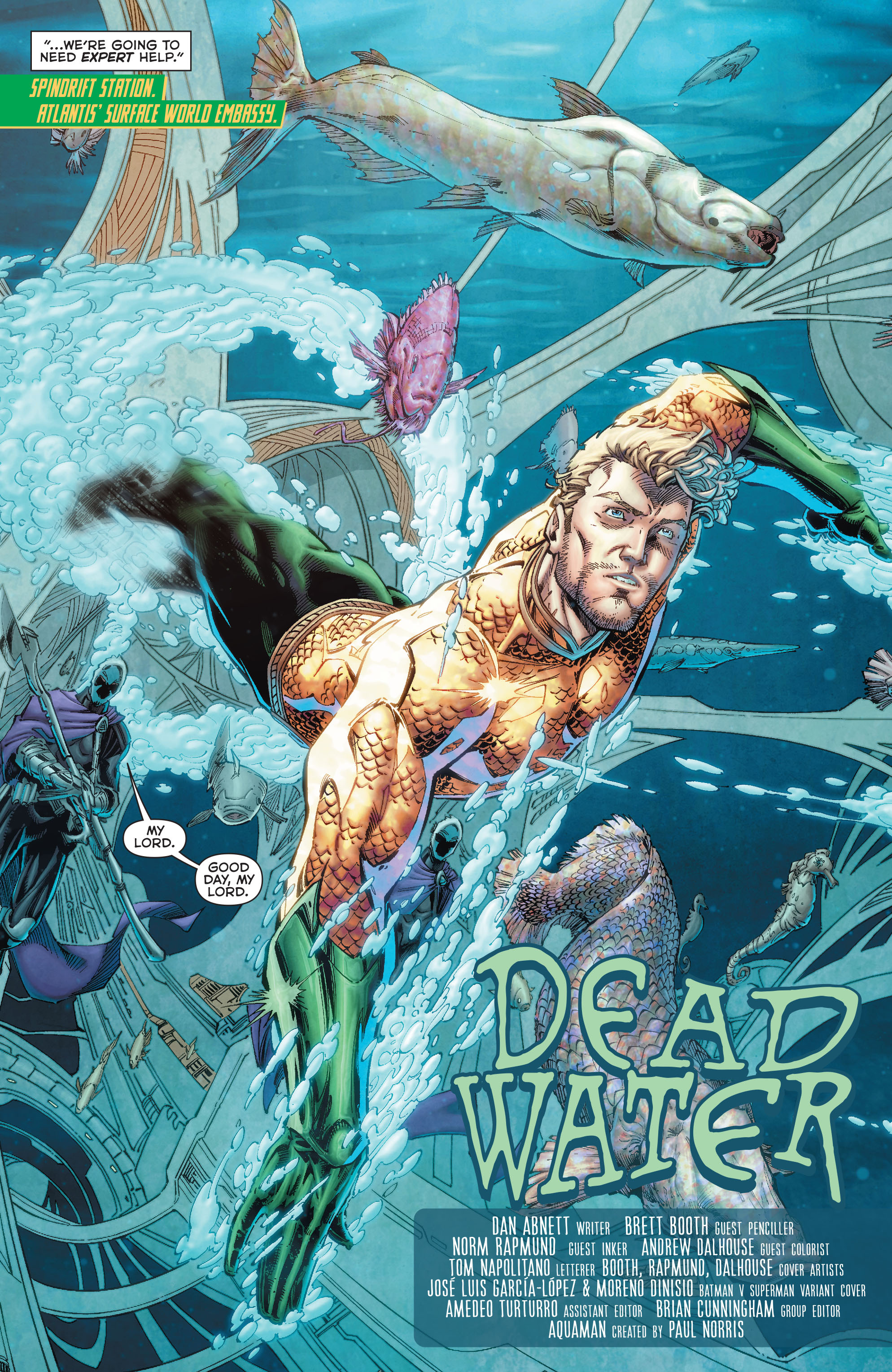 Read online Aquaman (2011) comic -  Issue #50 - 7