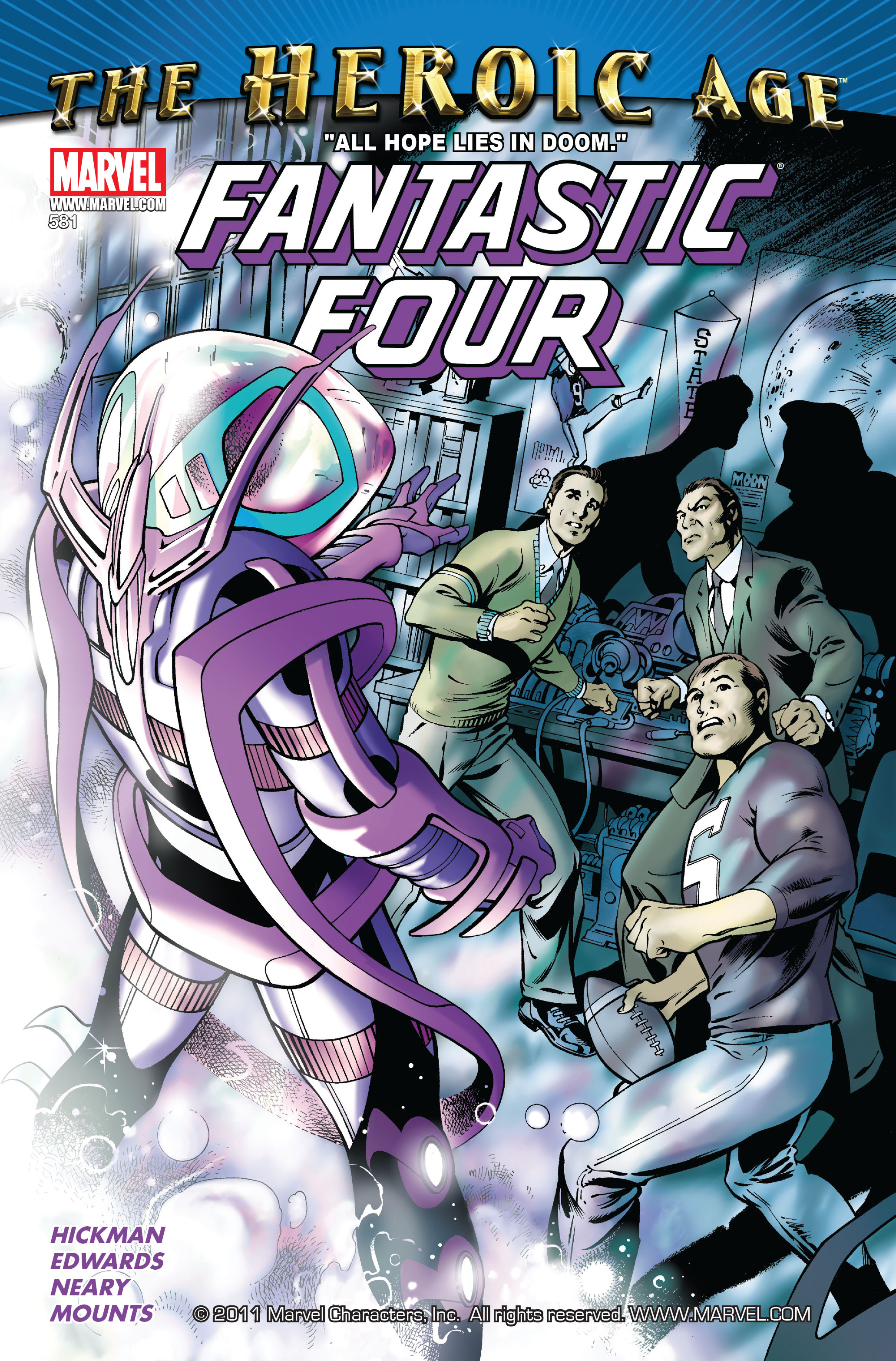 Read online Fantastic Four (1961) comic -  Issue #581 - 1