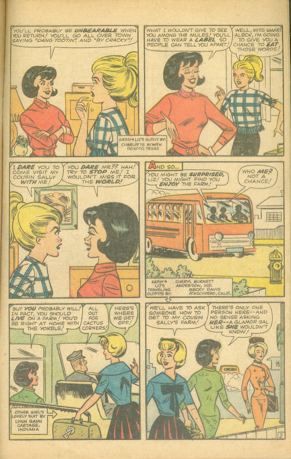 Read online Kathy (1959) comic -  Issue #20 - 27