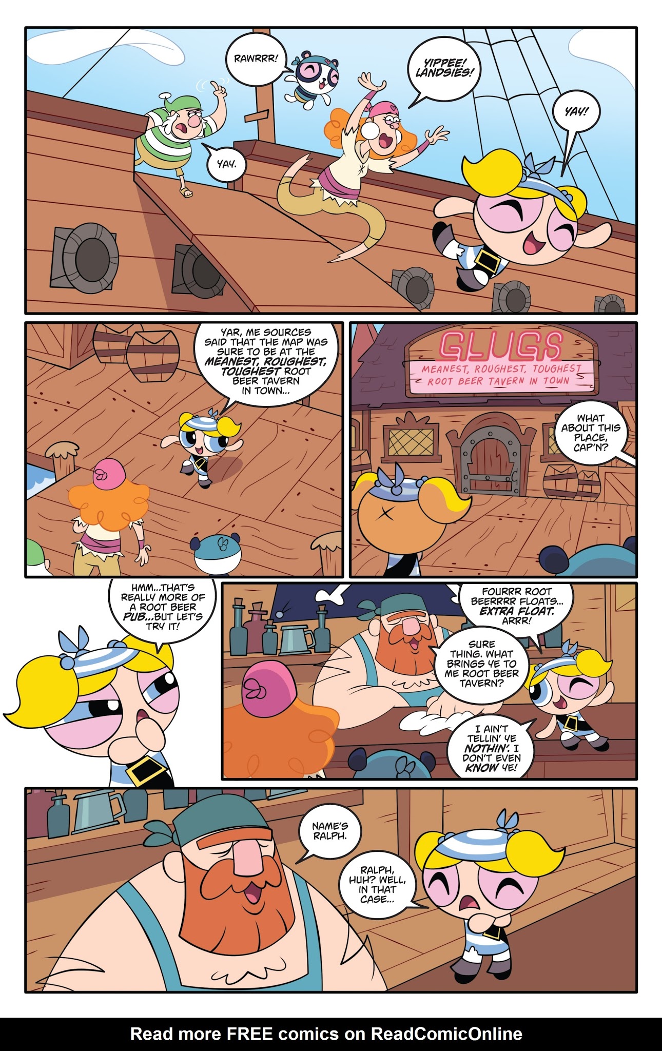 Read online Powerpuff Girls: The Time Tie comic -  Issue #2 - 6