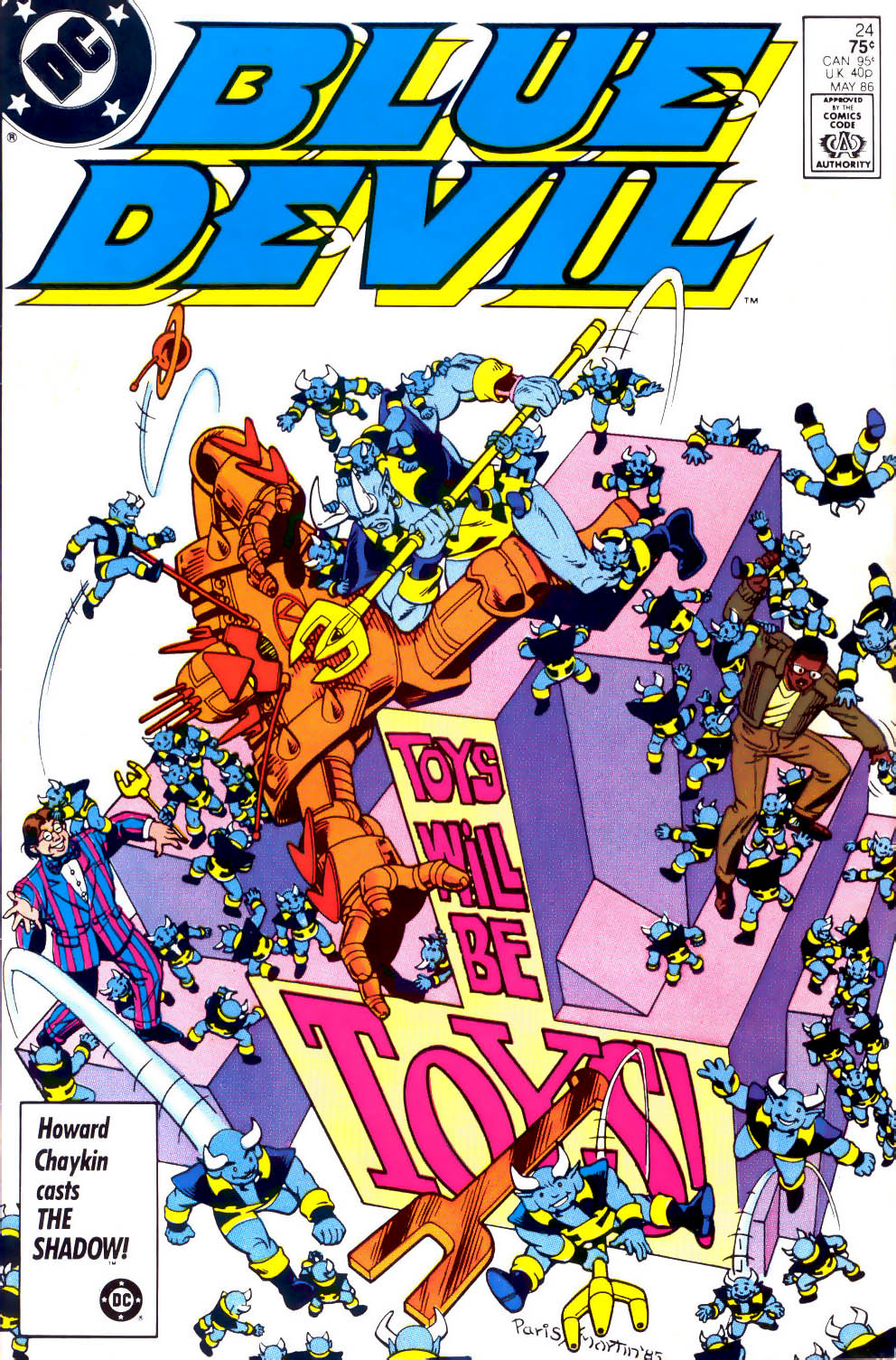 Read online Blue Devil comic -  Issue #24 - 1