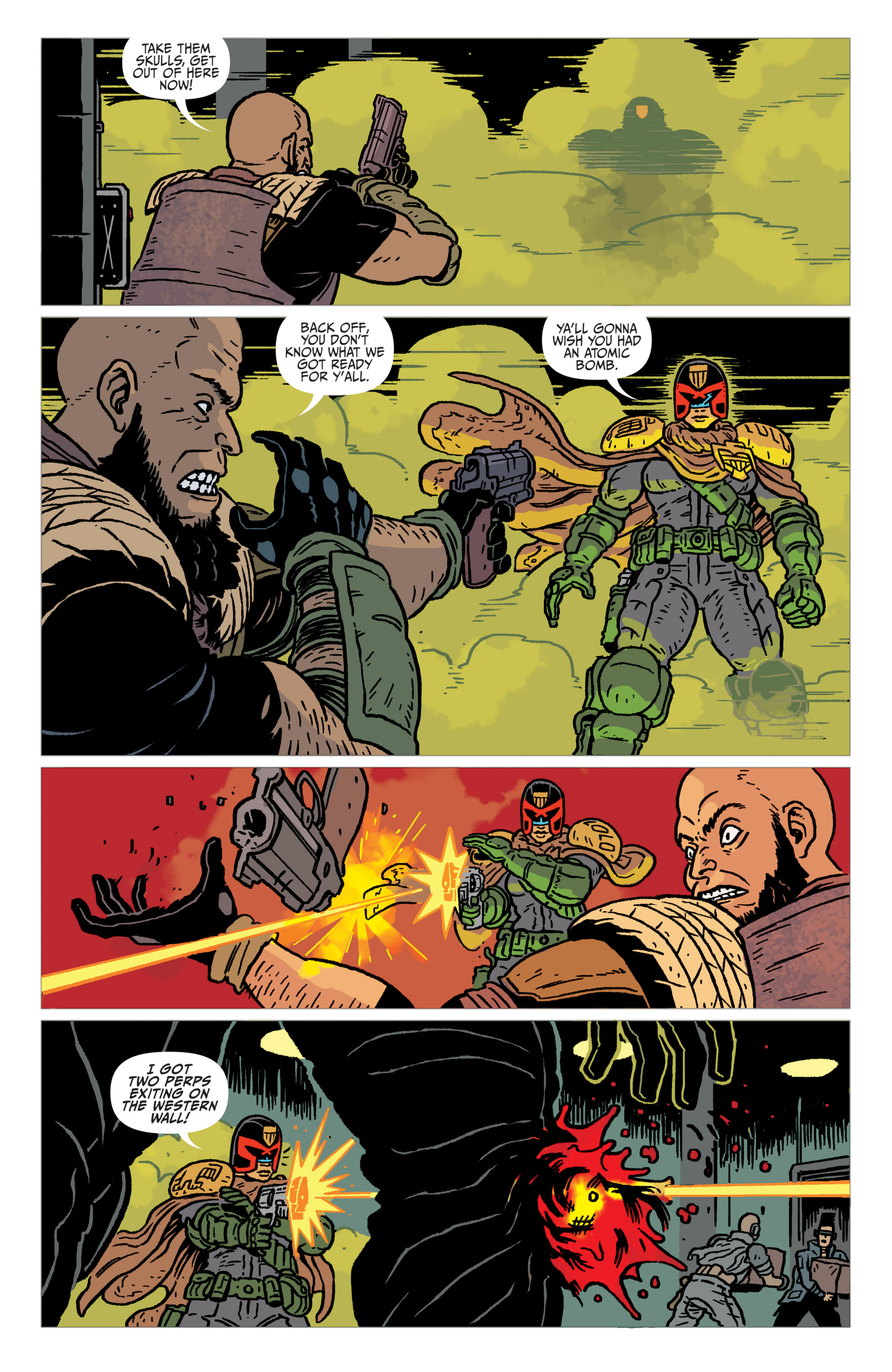 Read online Judge Dredd: The Blessed Earth comic -  Issue #2 - 13