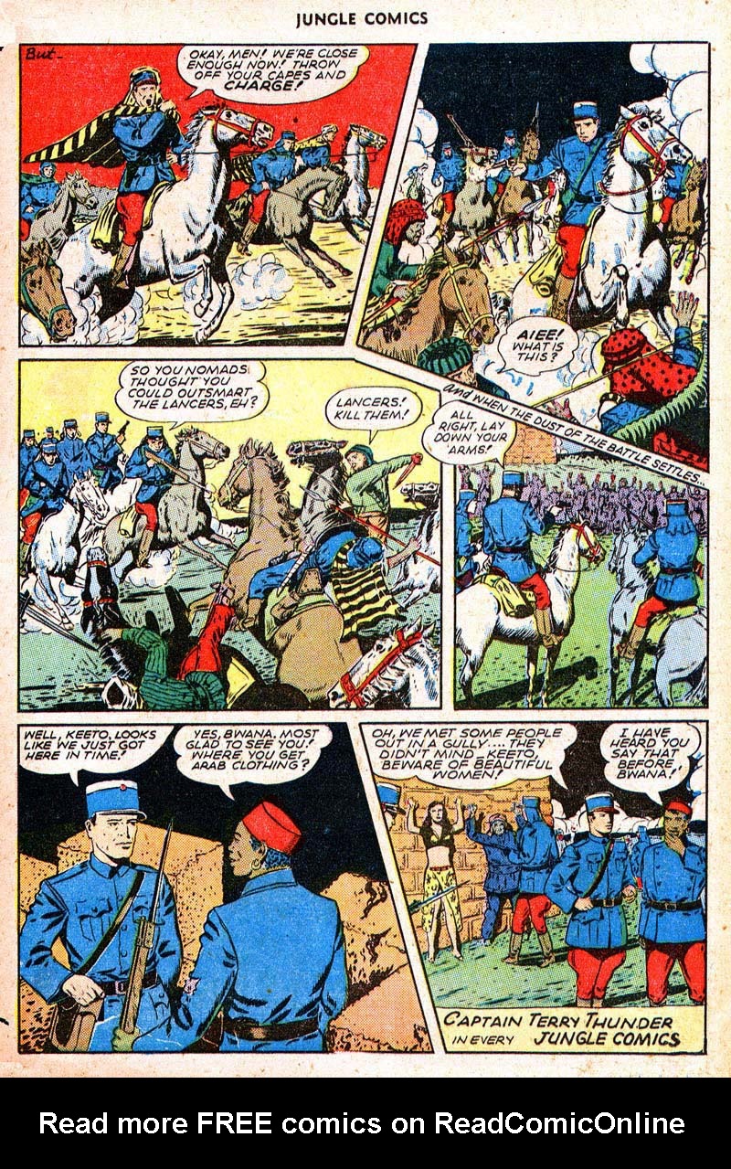 Read online Jungle Comics comic -  Issue #70 - 23