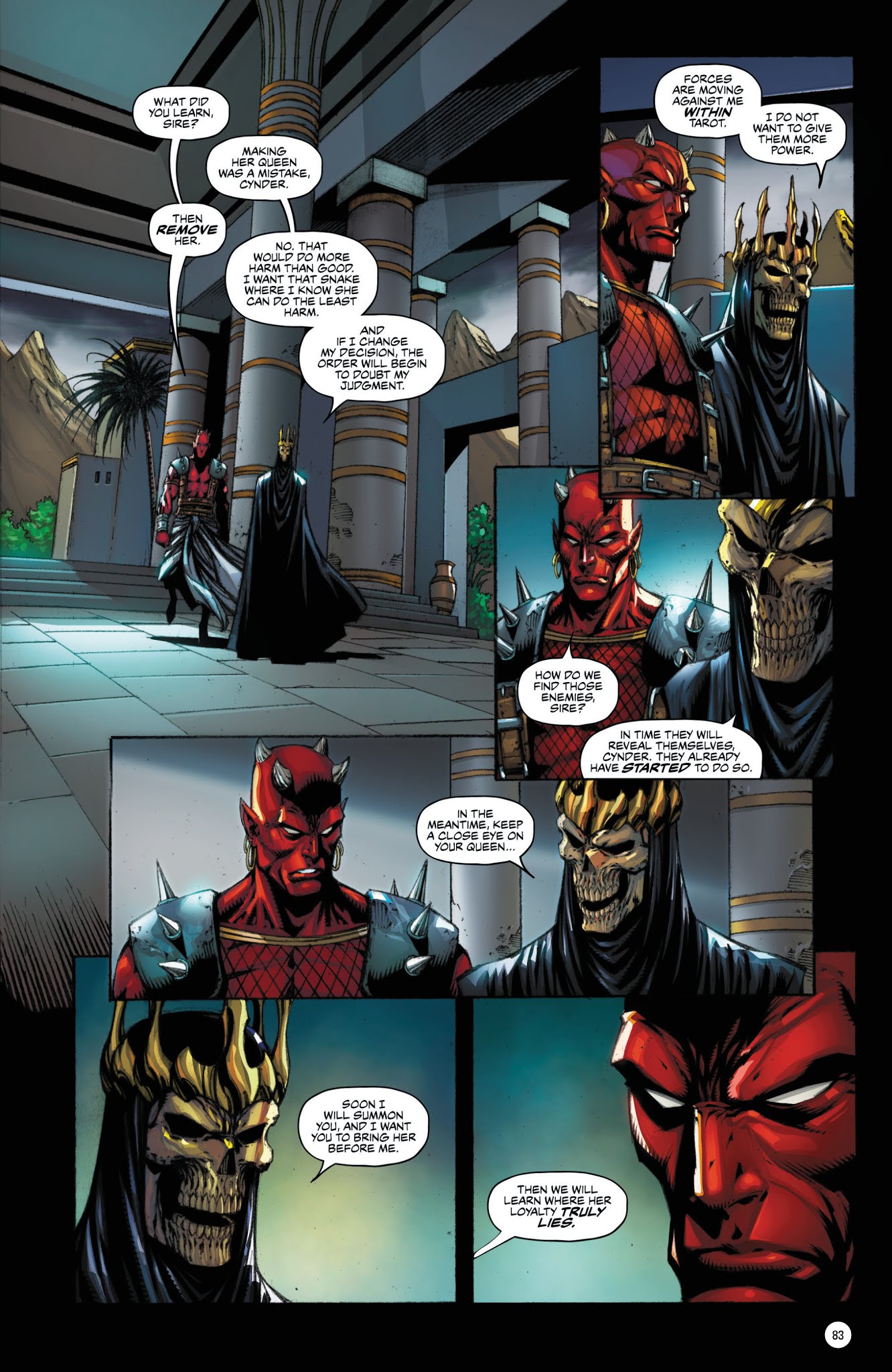 Read online Grimm Fairy Tales: Tarot comic -  Issue # _TPB (Part 1) - 84