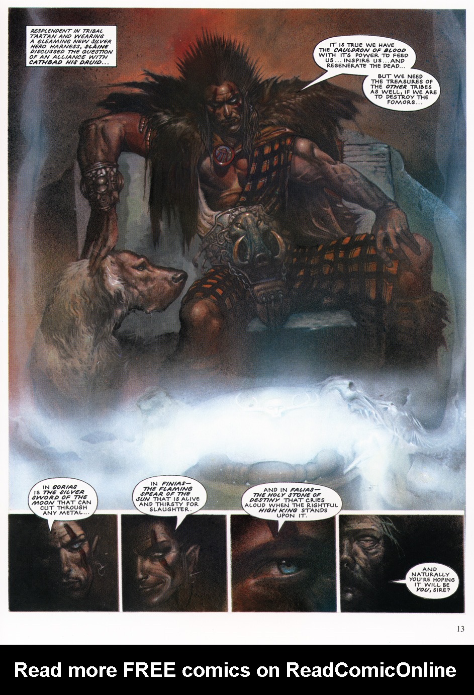 Read online Slaine: The Horned God (1993) comic -  Issue #1 - 14