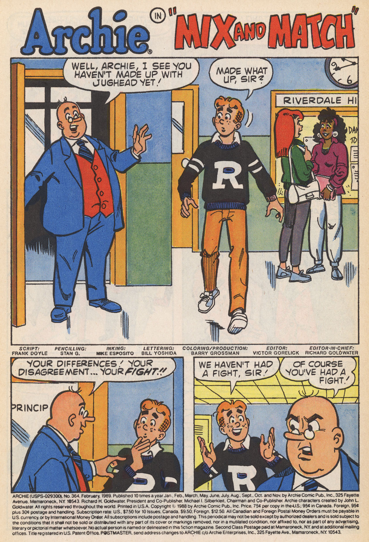 Read online Archie (1960) comic -  Issue #364 - 3