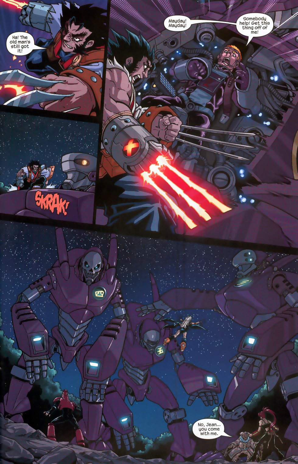 Read online X-Men: Ronin comic -  Issue #4 - 18