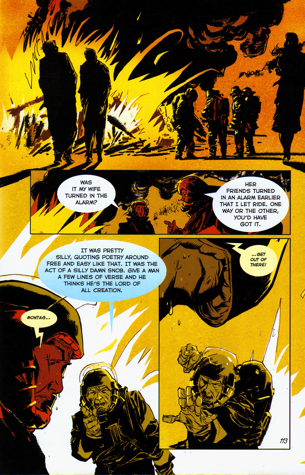 Read online Ray Bradbury's Fahrenheit 451: The Authorized Adaptation comic -  Issue # TPB - 122