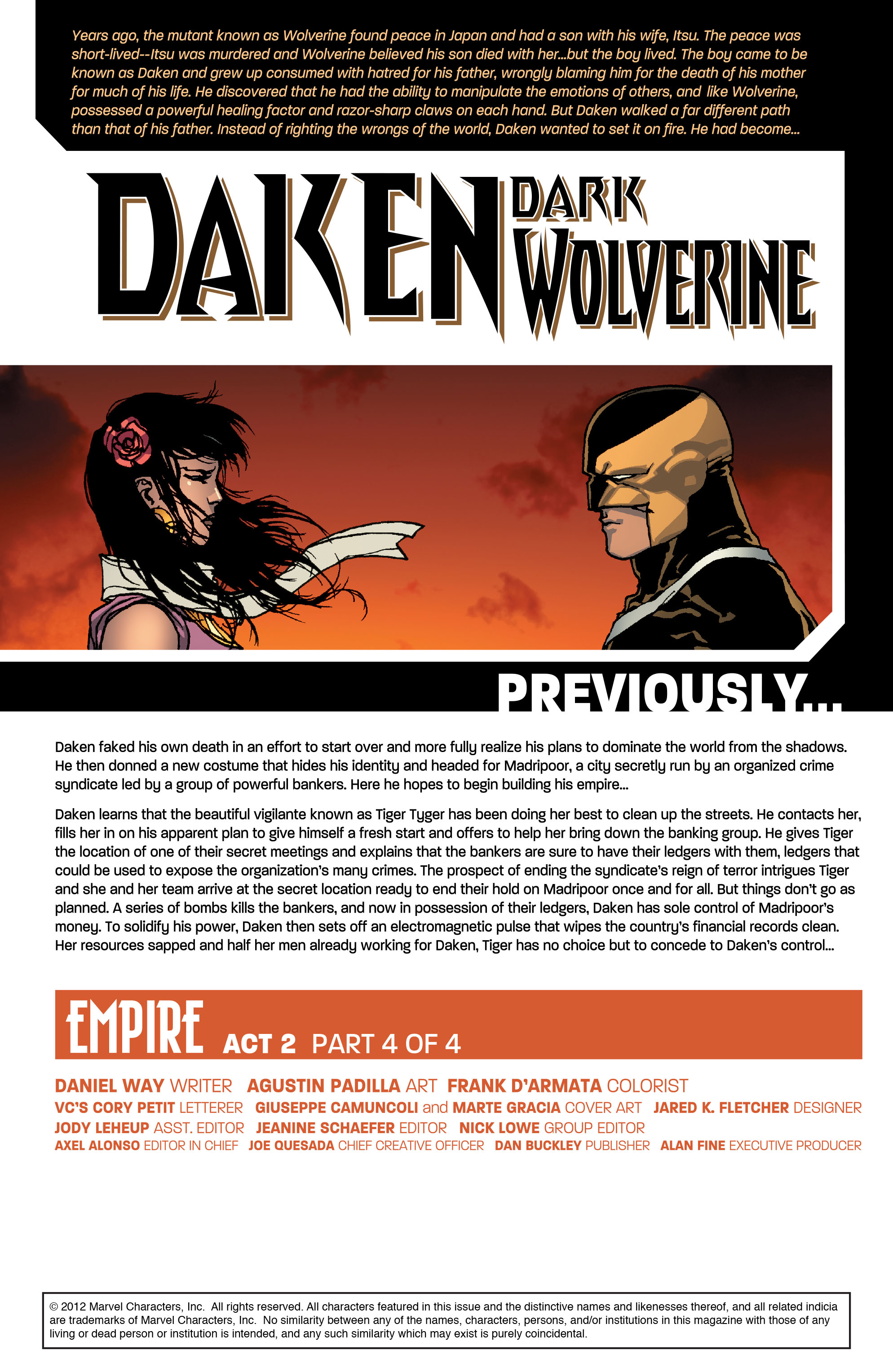 Read online Daken: Dark Wolverine comic -  Issue #7 - 2