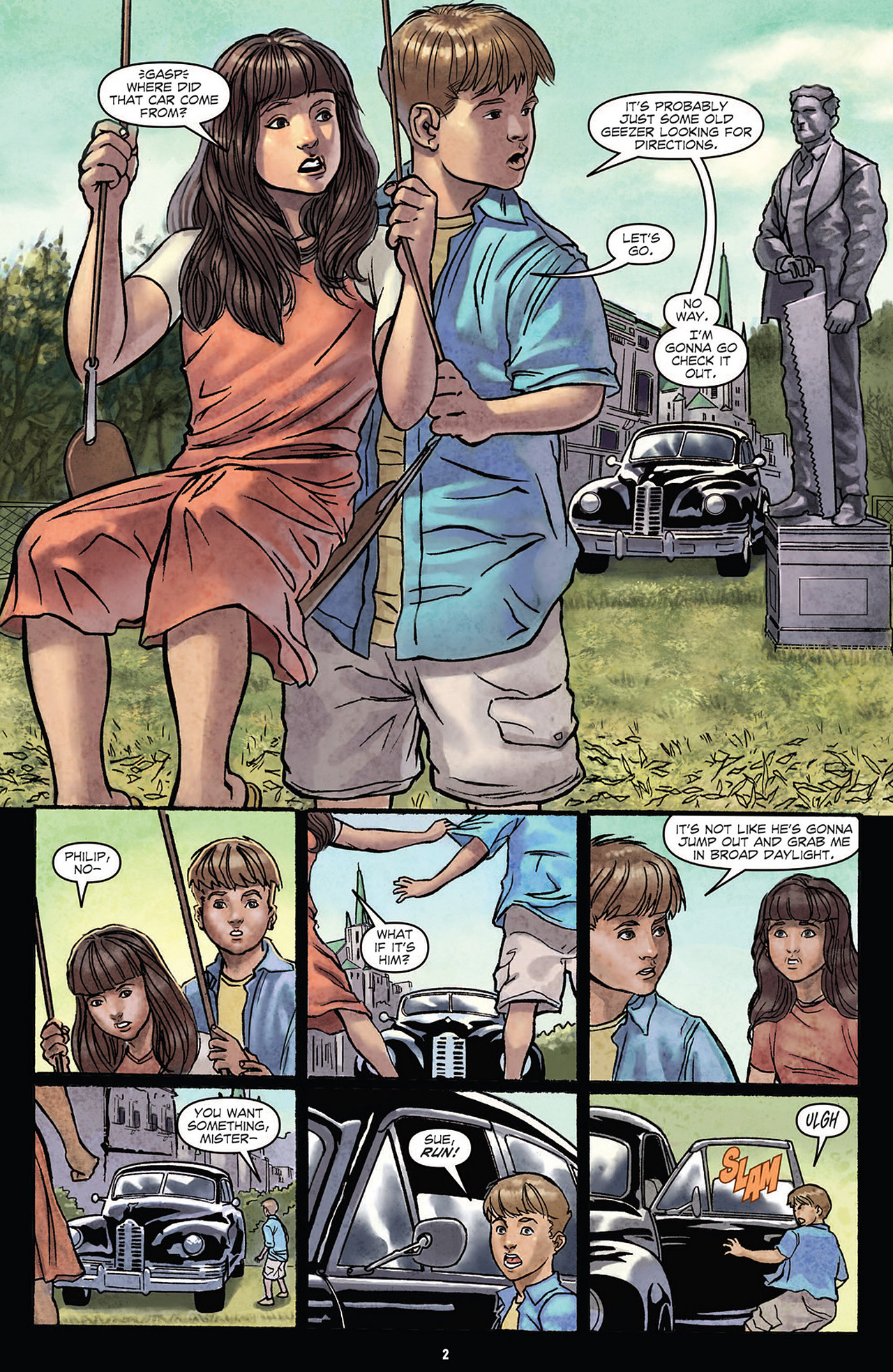 Read online Chasing the Dead comic -  Issue #1 - 4