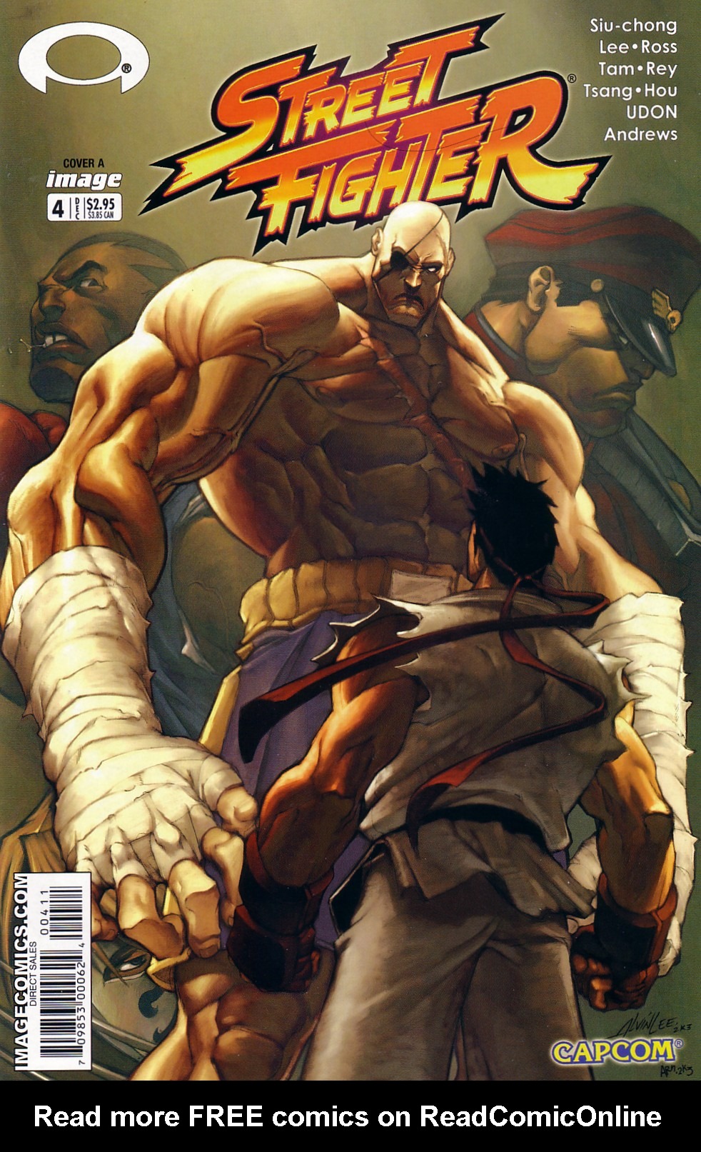 Read online Street Fighter (2003) comic -  Issue #4 - 2