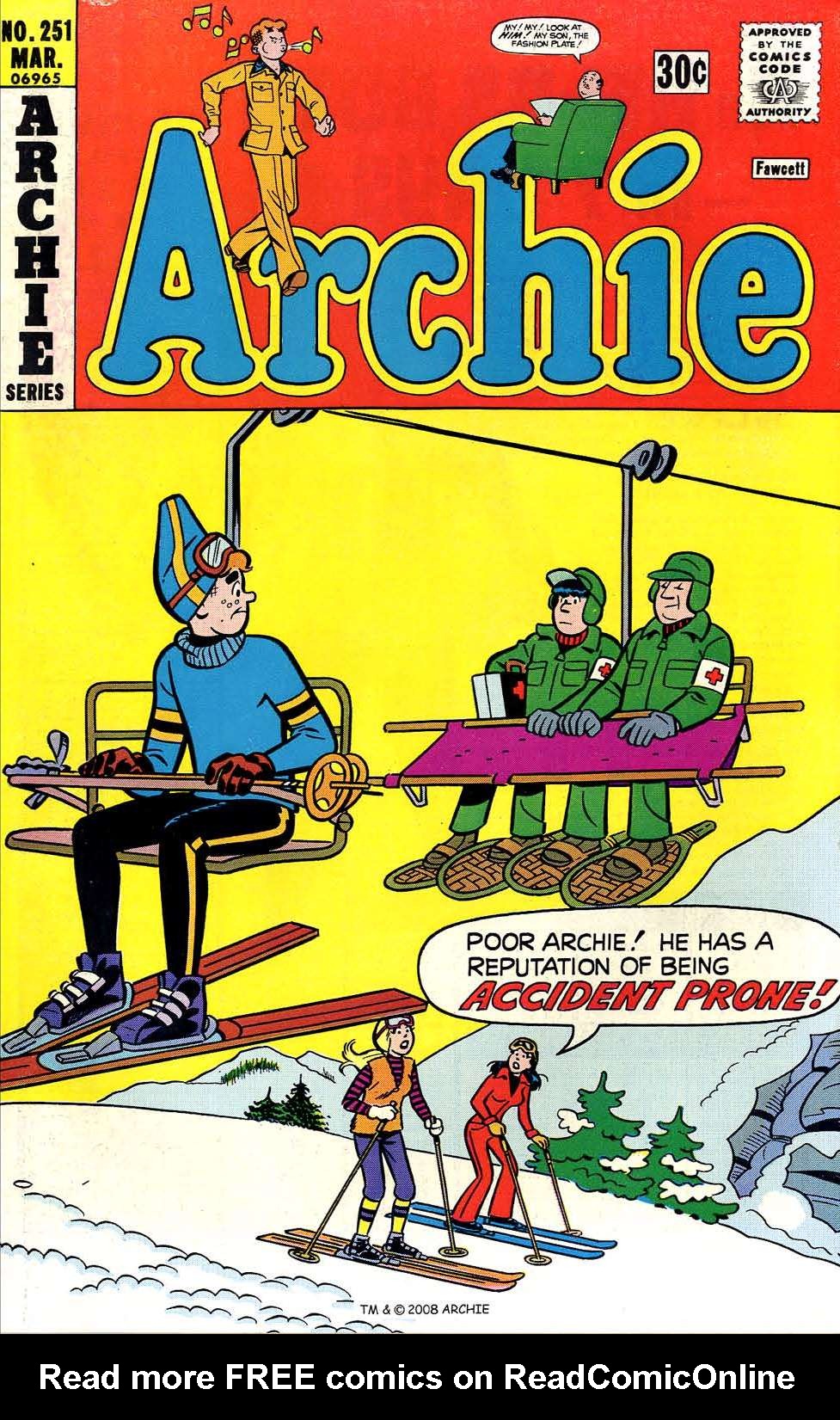 Read online Archie (1960) comic -  Issue #251 - 1