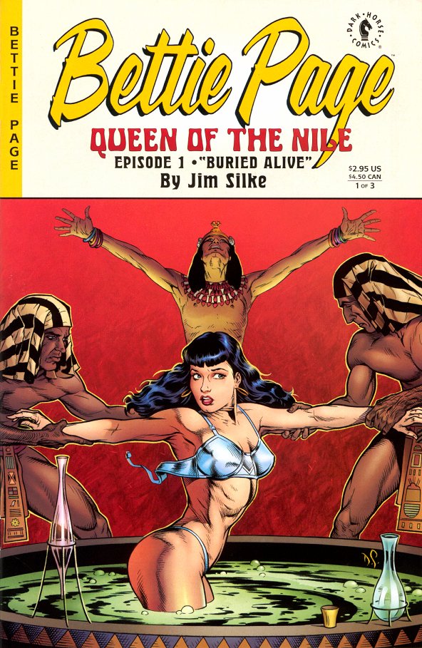 Read online Bettie Page: Queen of the Nile comic -  Issue #1 - 1