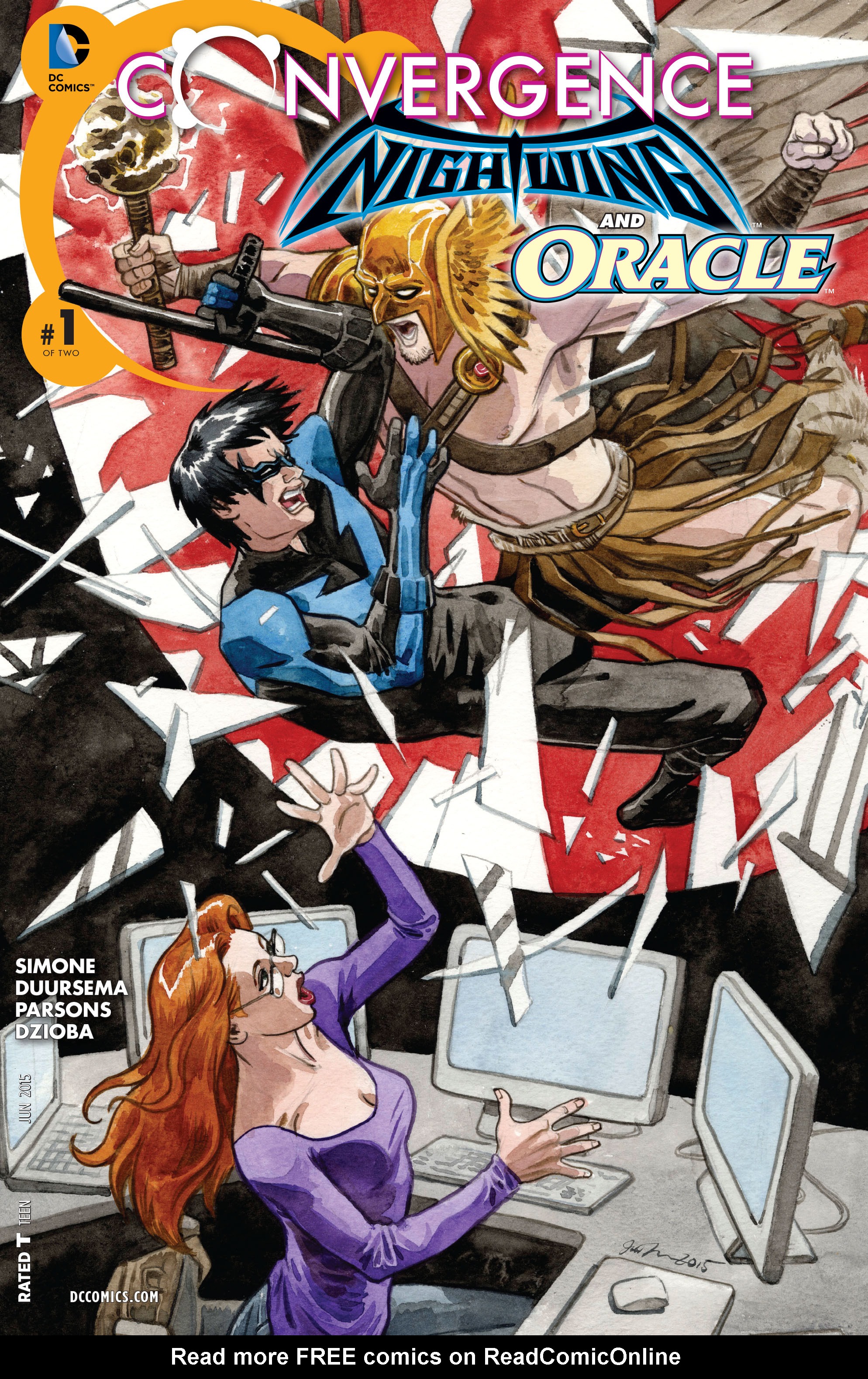 Read online Convergence Nightwing/Oracle comic -  Issue #1 - 1