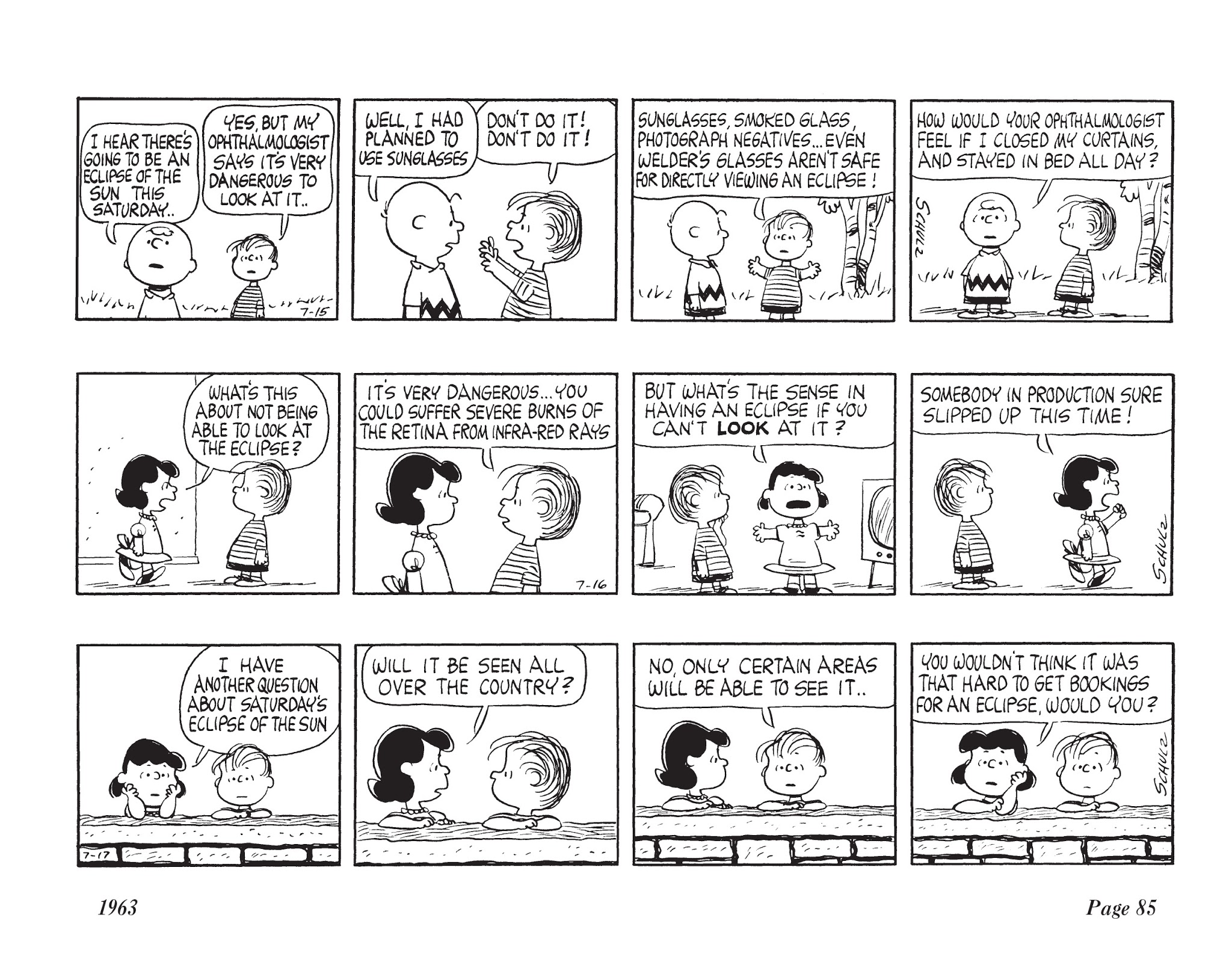 Read online The Complete Peanuts comic -  Issue # TPB 7 - 96