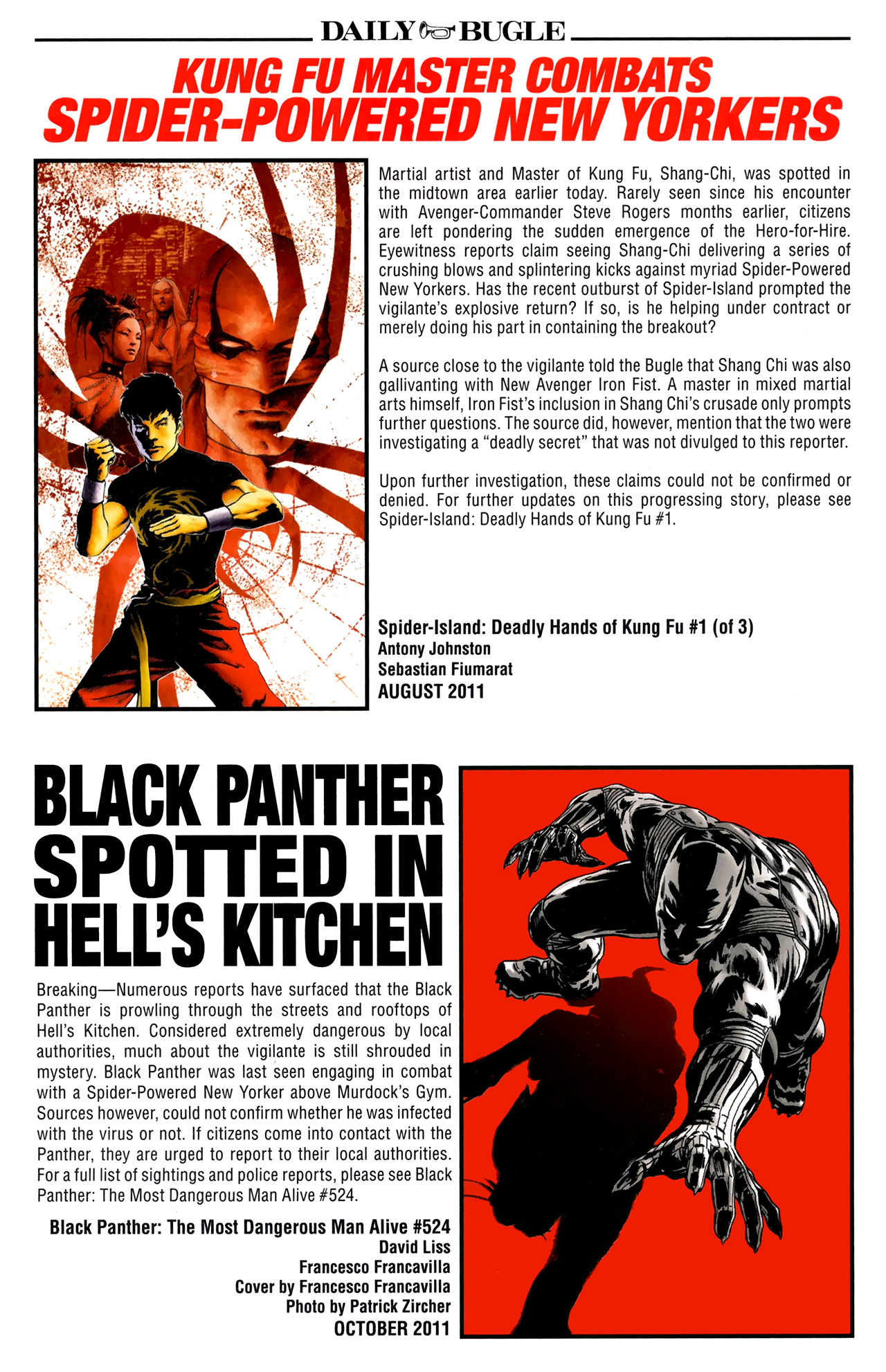 Read online Spider Island Daily Bugle comic -  Issue # Full - 16