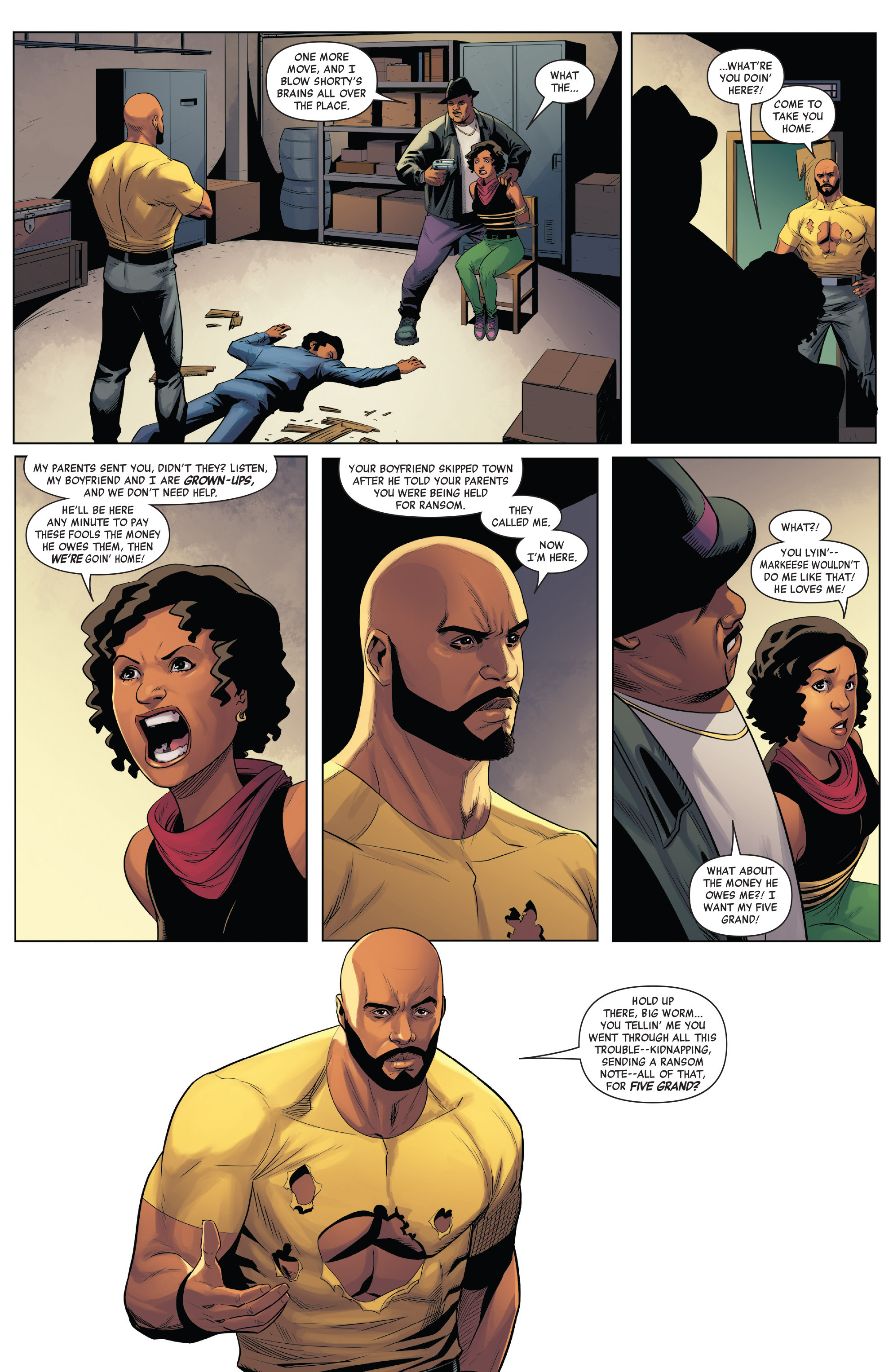Read online Luke Cage comic -  Issue #1 - 4