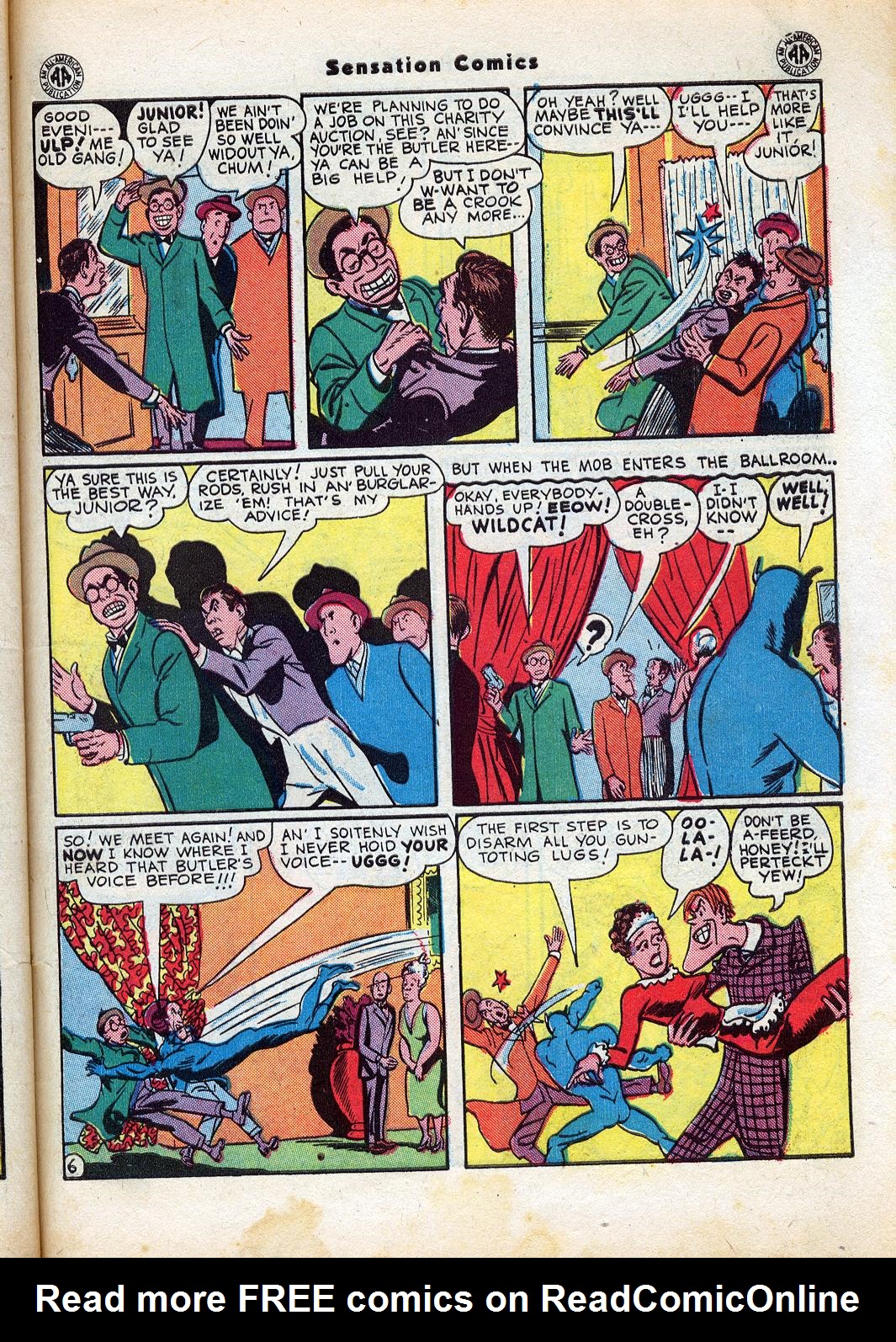 Read online Sensation (Mystery) Comics comic -  Issue #47 - 47