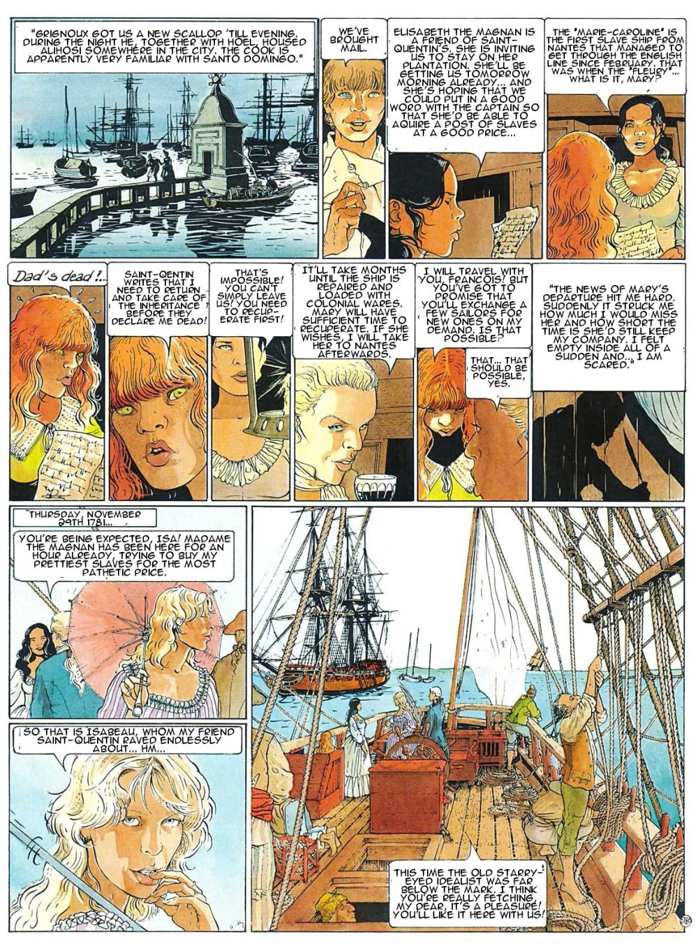 Read online The passengers of the wind comic -  Issue #5 - 37